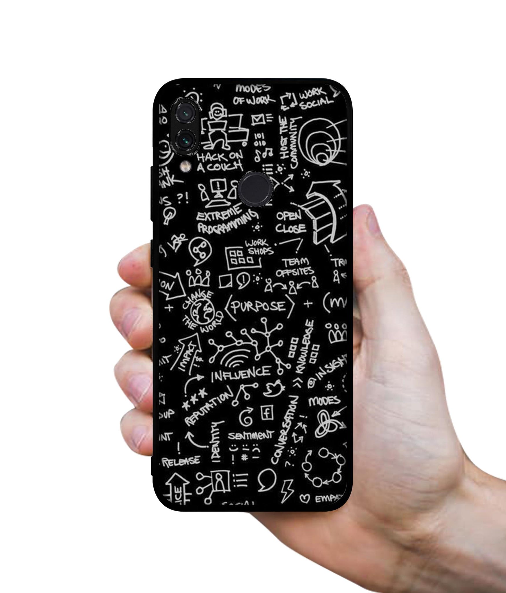 Formulas Designer 2D Printed Back Case Cover for Mi Redmi Note 7 4G / Note 7 Pro 4G / Note 7S 4G