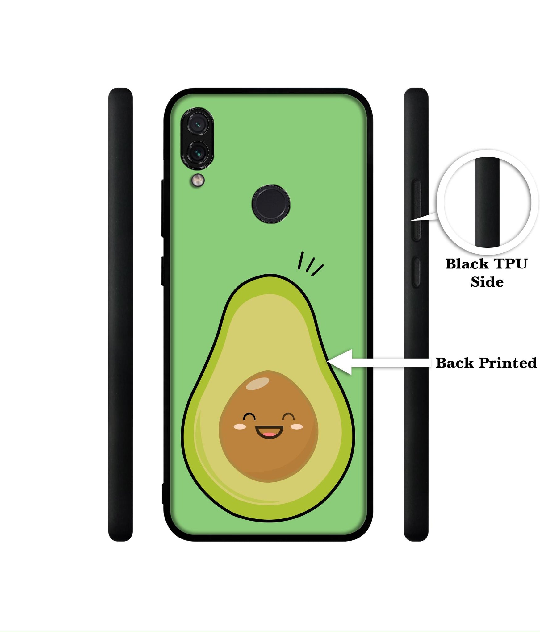 Avocados Designer 2D Printed Back Case Cover for Mi Redmi Note 7 4G / Note 7 Pro 4G / Note 7S 4G