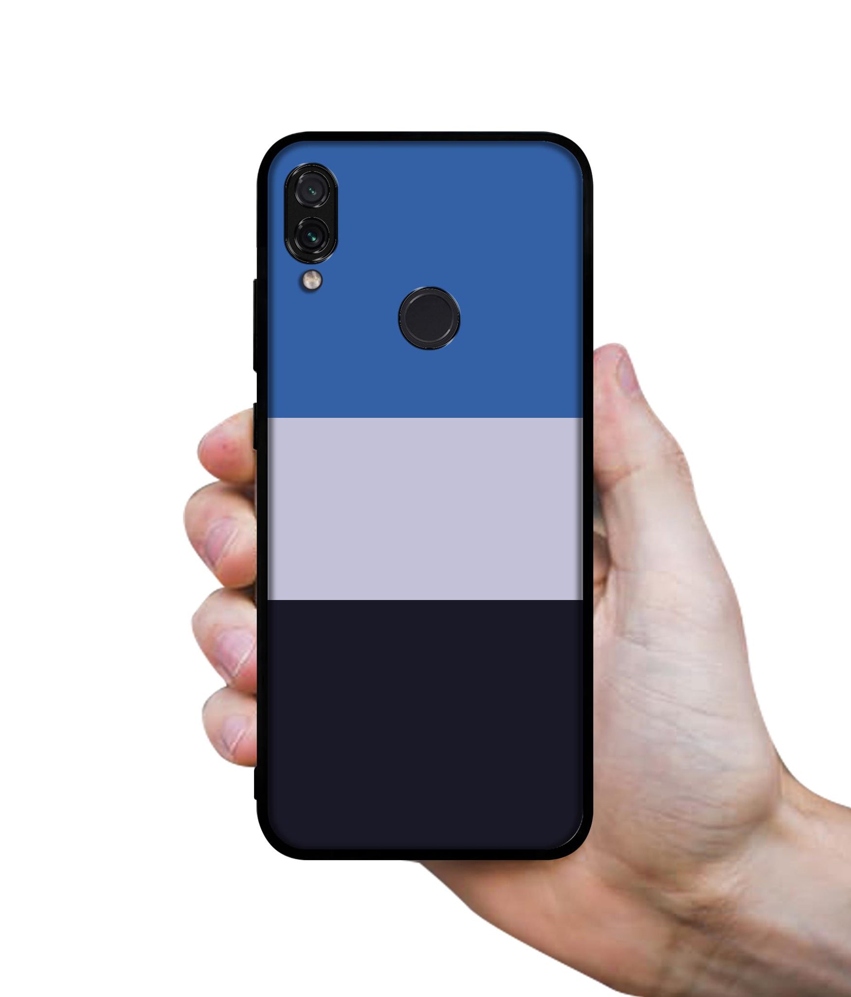 Three Color Stripes Designer 2D Printed Back Case Cover for Mi Redmi Note 7 4G / Note 7 Pro 4G / Note 7S 4G