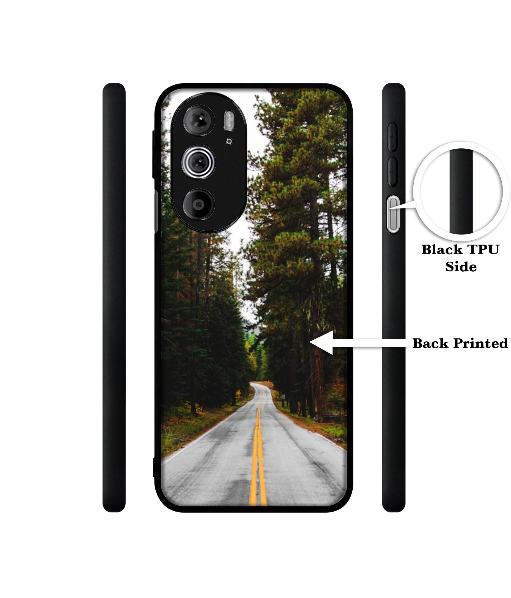 Road Photo Designer 2D Printed Back Case Cover for Motorola edge 30 Pro 5G