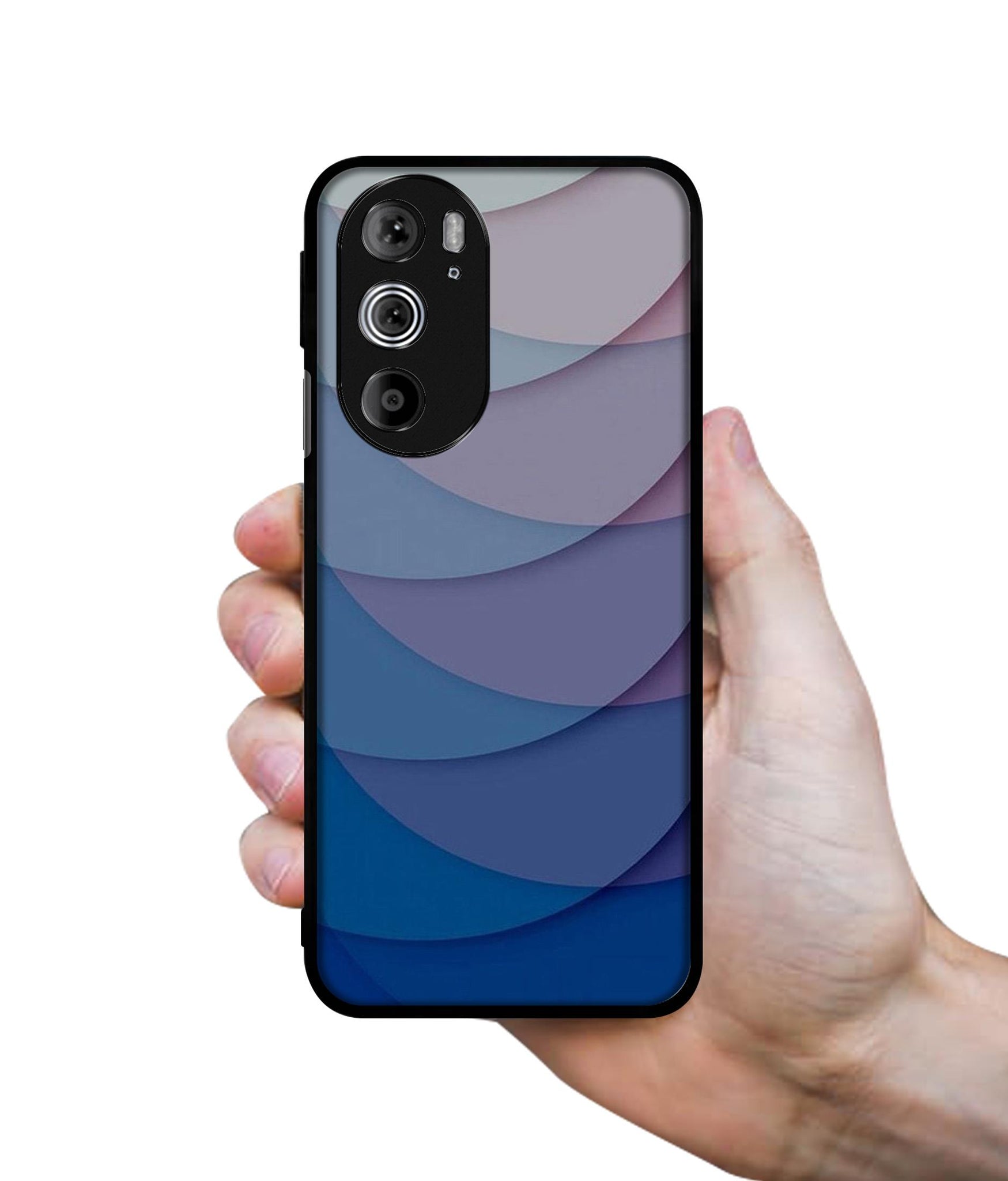 Waves Pattern Print Designer 2D Printed Back Case Cover for Motorola edge 30 Pro 5G