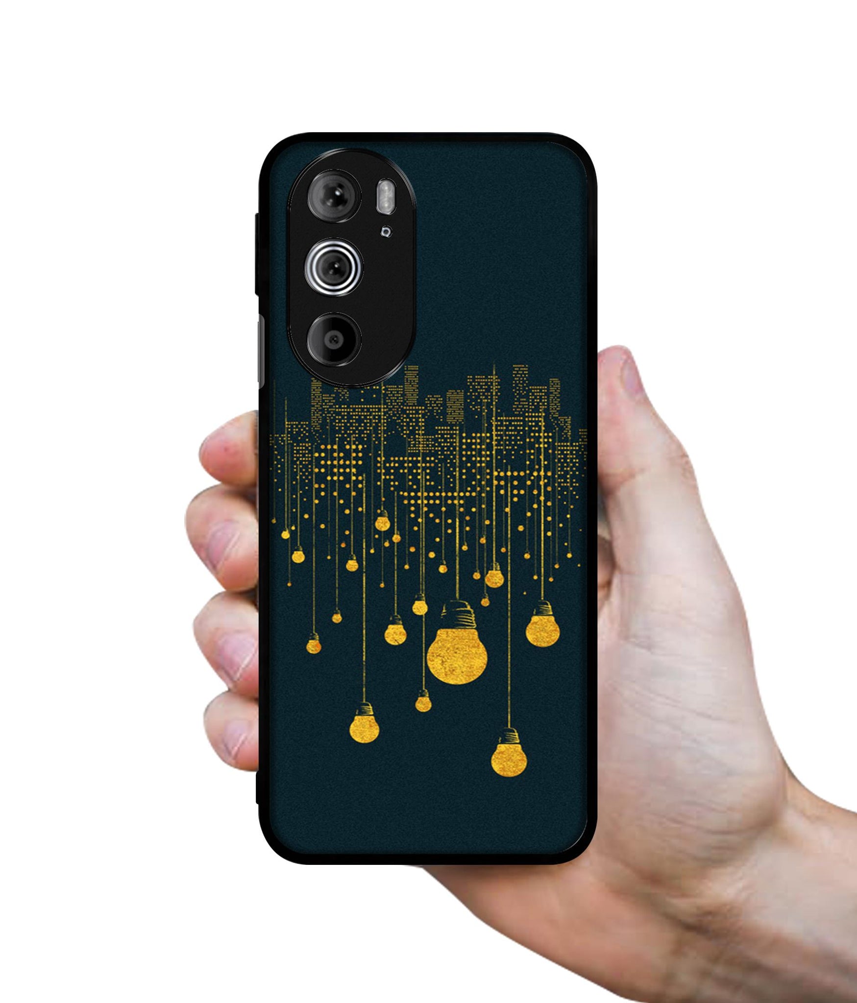 City Light Pattern Designer 2D Printed Back Case Cover for Motorola edge 30 Pro 5G