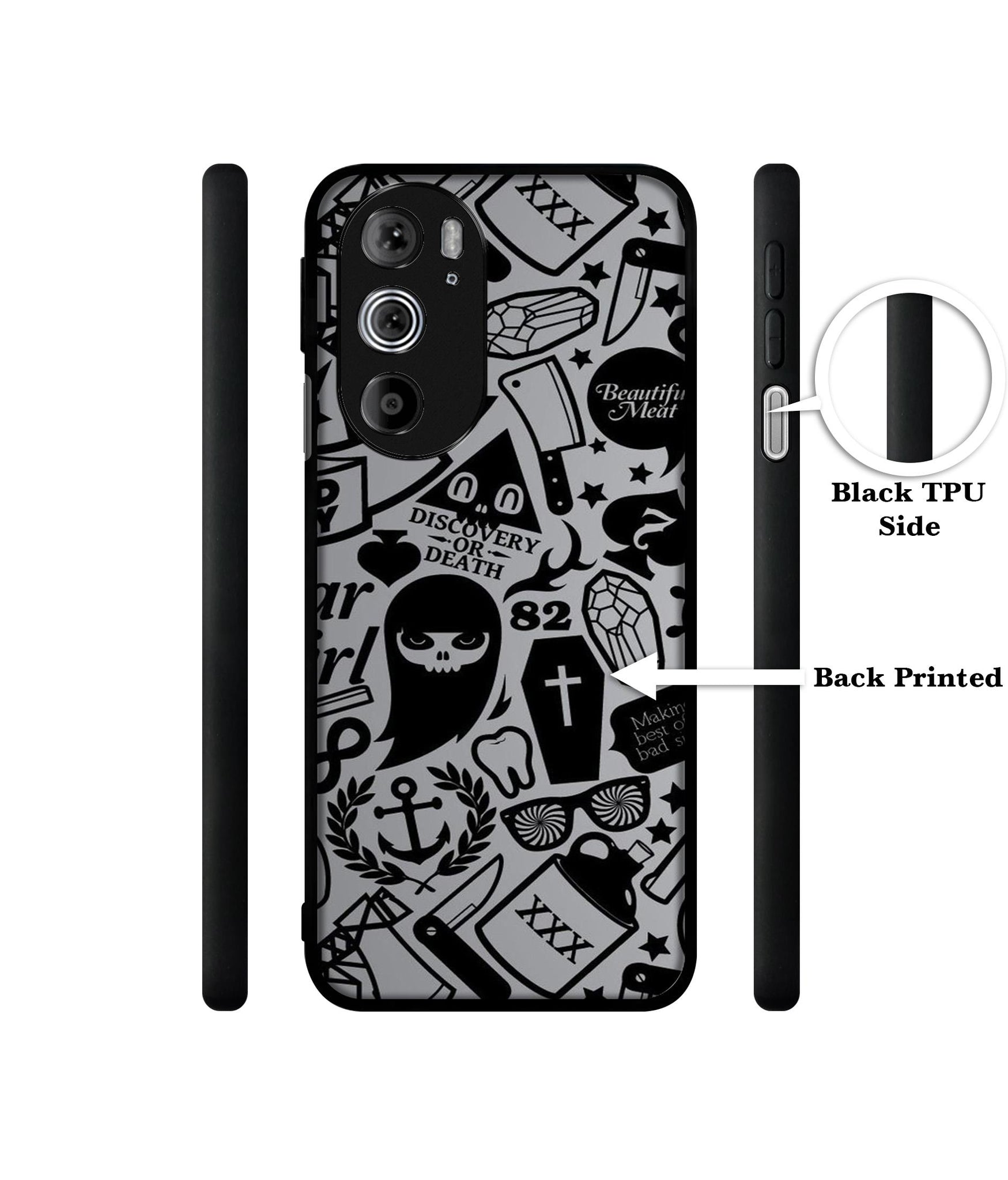 Discover Or Death Designer 2D Printed Back Case Cover for Motorola edge 30 Pro 5G