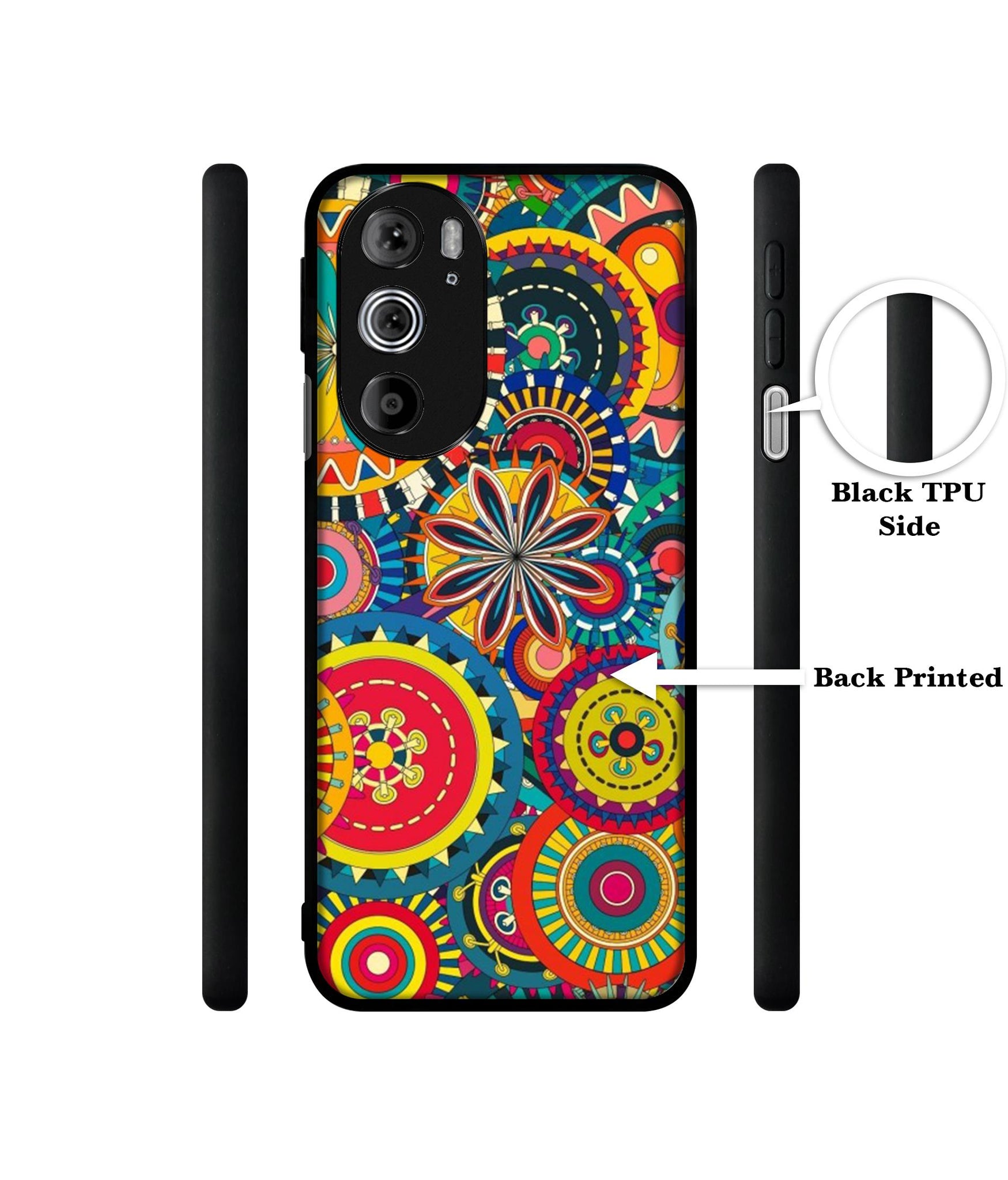 Ring Pattern Print Designer 2D Printed Back Case Cover for Motorola edge 30 Pro 5G