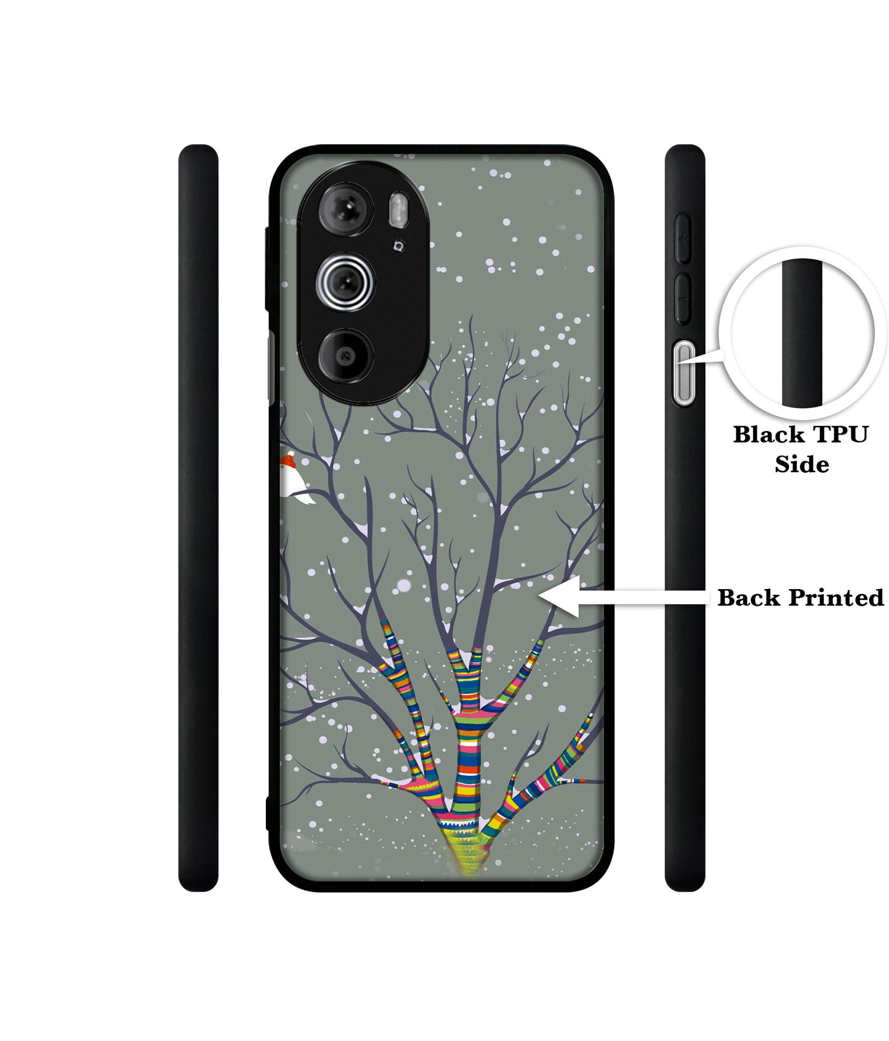 Winter Pattern Print Designer 2D Printed Back Case Cover for Motorola edge 30 Pro 5G