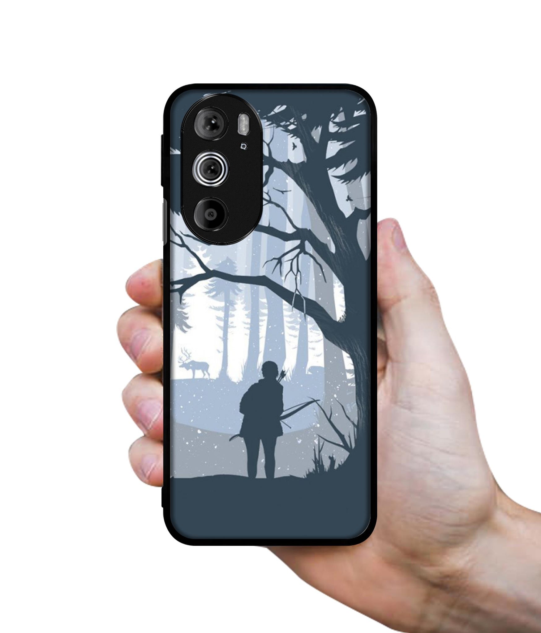 Hunter Designer 2D Printed Back Case Cover for Motorola edge 30 Pro 5G