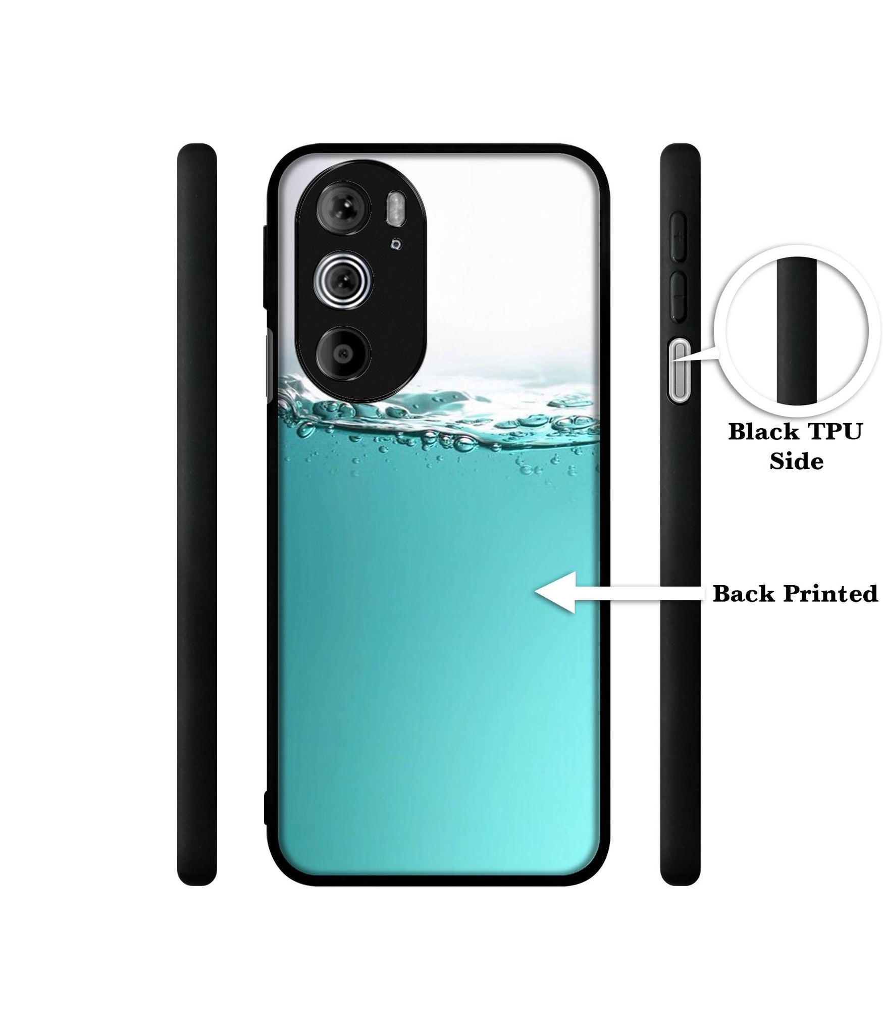 Half Fill Designer 2D Printed Back Case Cover for Motorola edge 30 Pro 5G