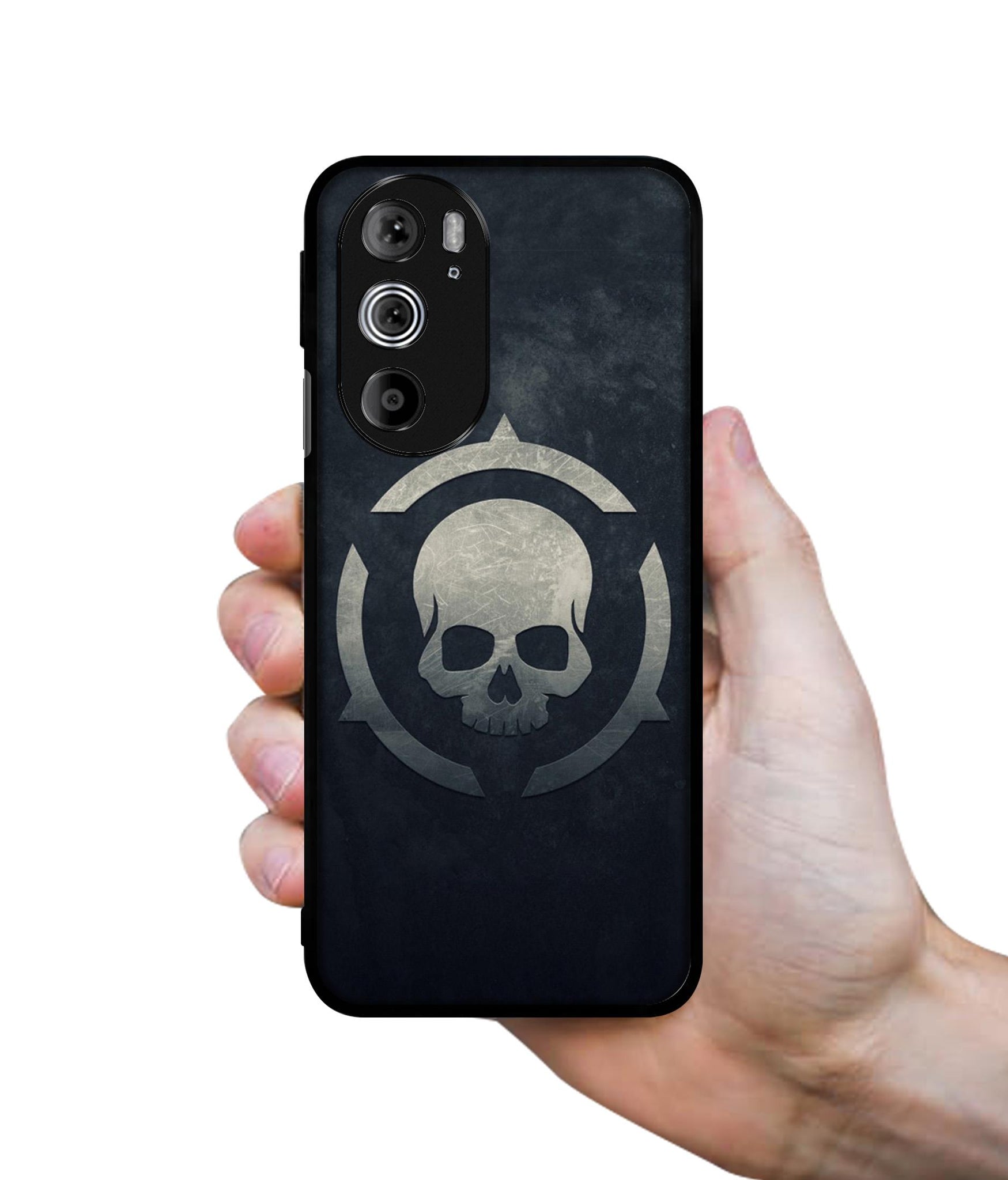 Skull Pattern Print Designer 2D Printed Back Case Cover for Motorola edge 30 Pro 5G