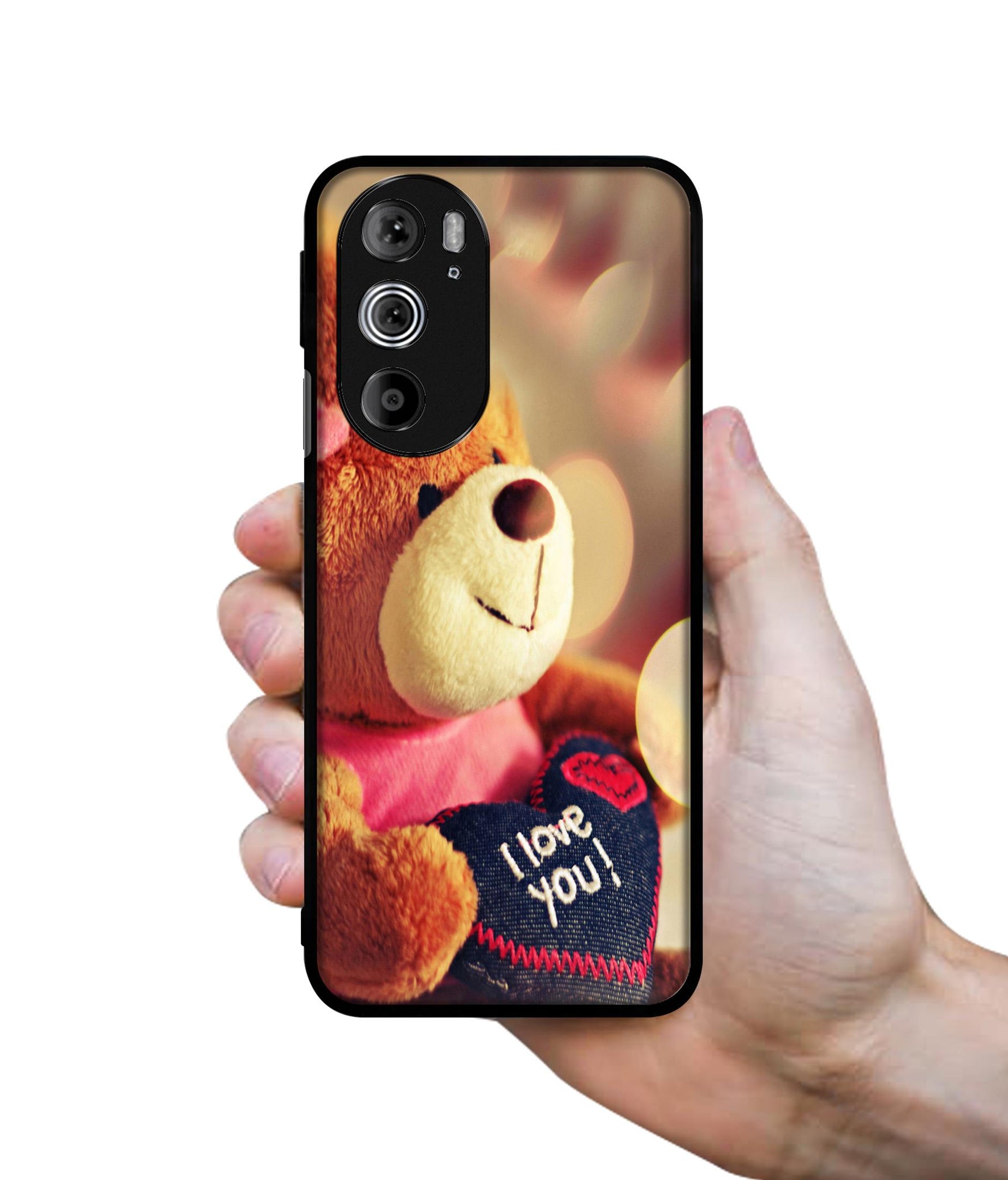 Teddy Bear Designer 2D Printed Back Case Cover for Motorola edge 30 Pro 5G