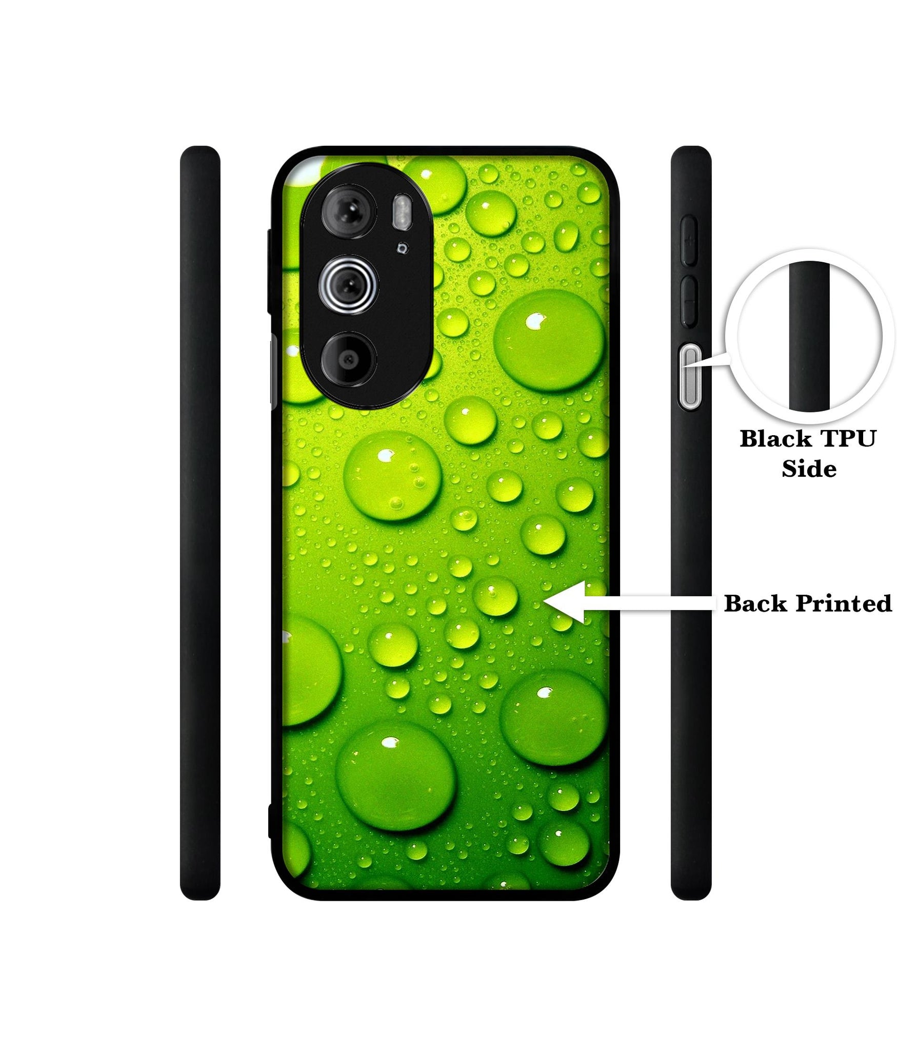 Green Bubbles Designer 2D Printed Back Case Cover for Motorola edge 30 Pro 5G