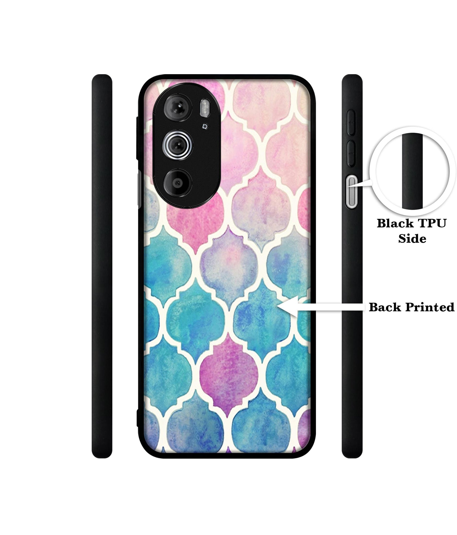 Patterns Art Designer 2D Printed Back Case Cover for Motorola edge 30 Pro 5G