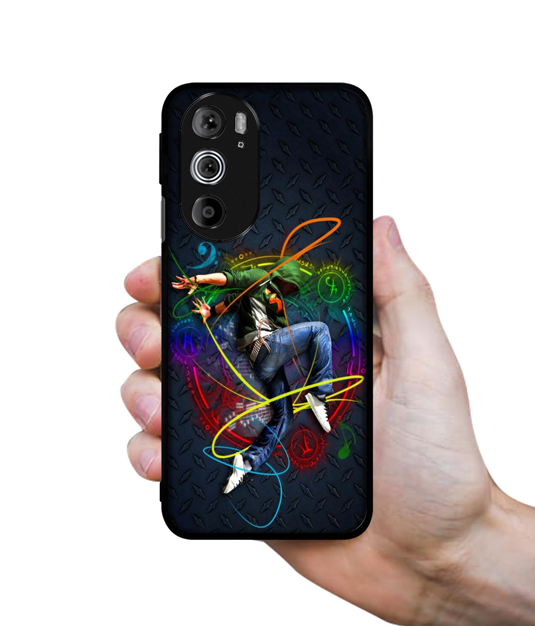 Boy With Music Designer 2D Printed Back Case Cover for Motorola edge 30 Pro 5G