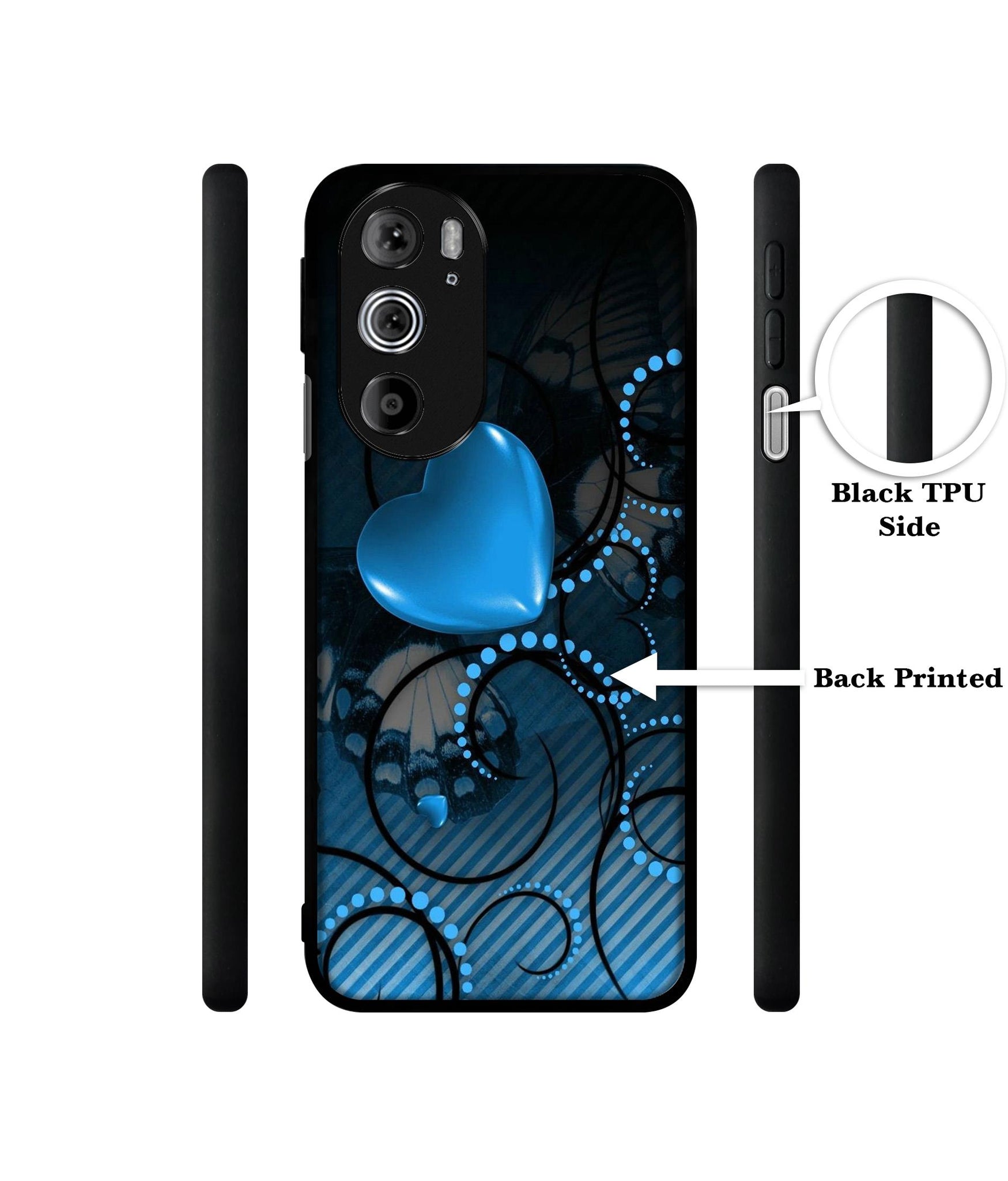 Hart Designer 2D Printed Back Case Cover for Motorola edge 30 Pro 5G