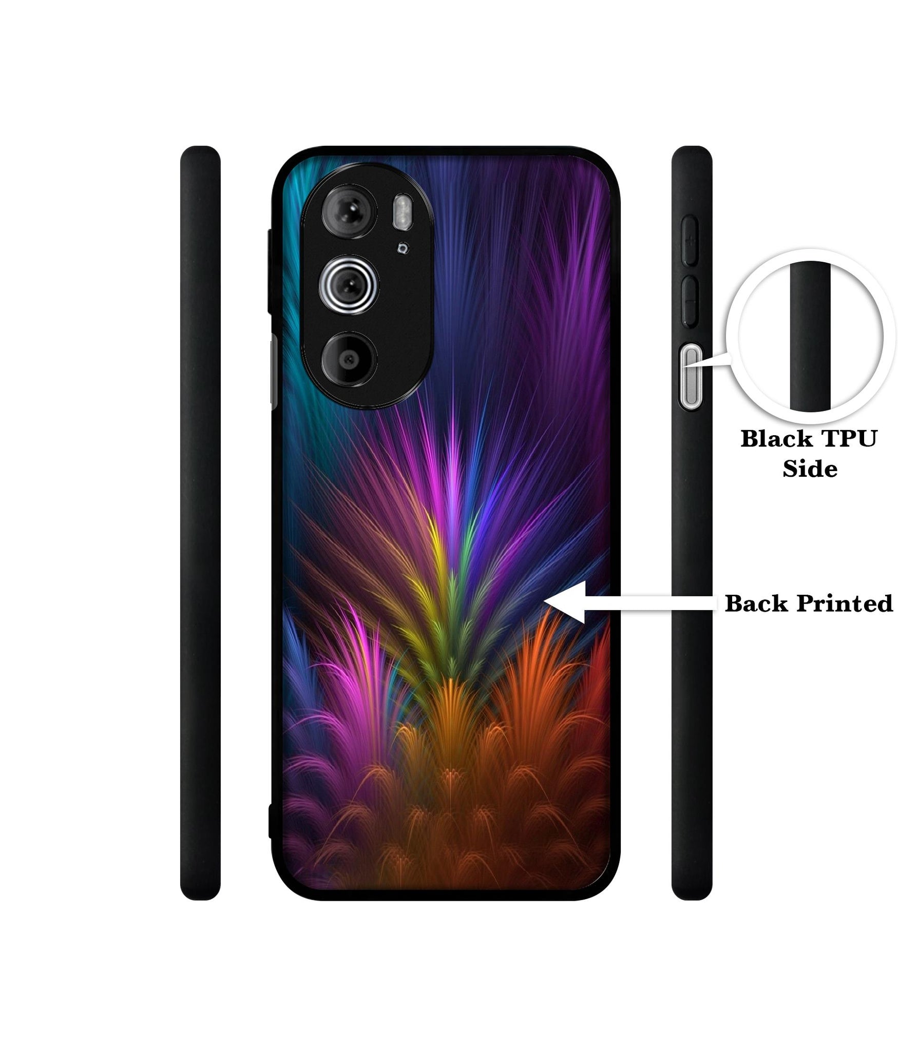 Multicoloured Designer 2D Printed Back Case Cover for Motorola edge 30 Pro 5G