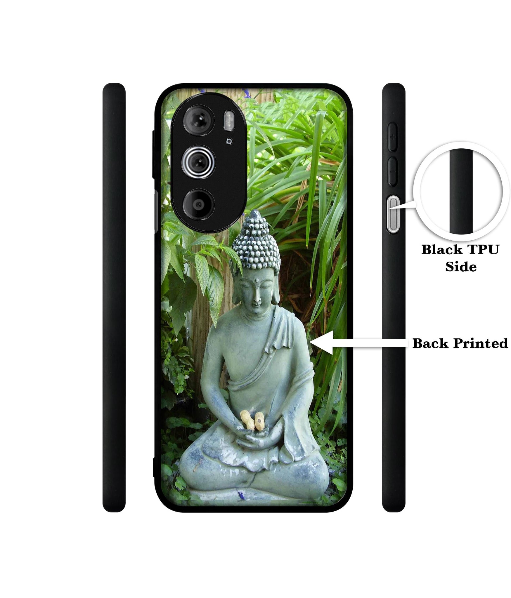 Buddhism Designer 2D Printed Back Case Cover for Motorola edge 30 Pro 5G