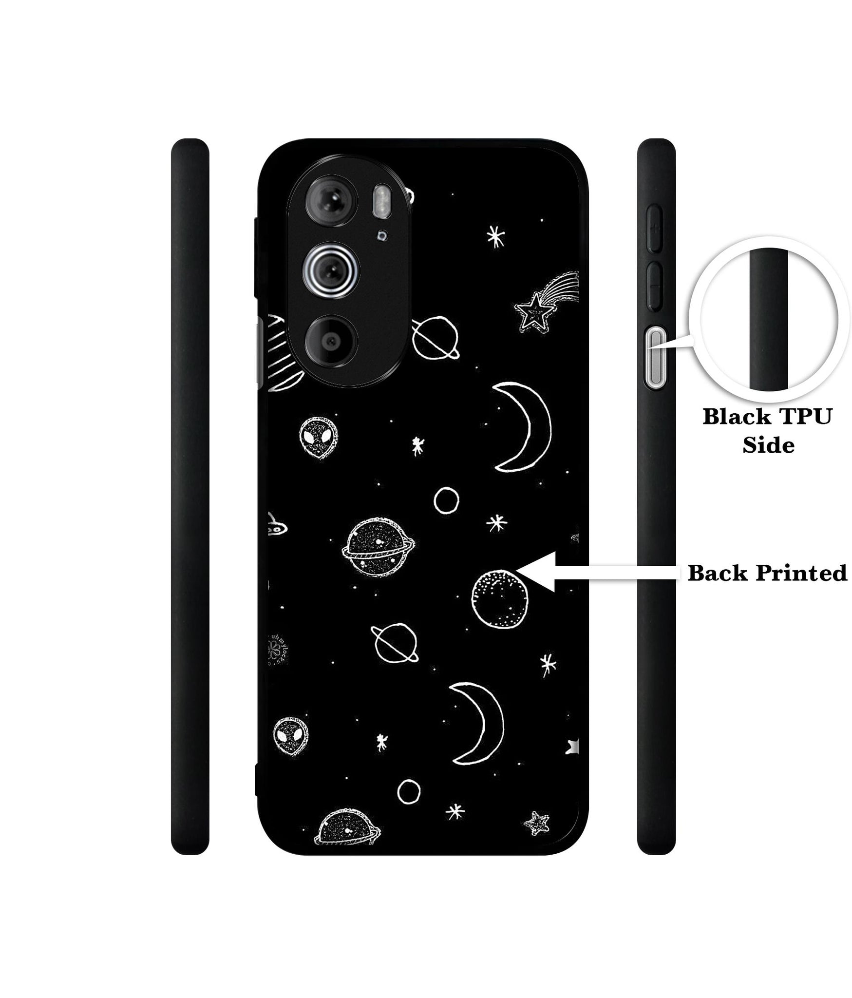 Space Stars Universe Designer 2D Printed Back Case Cover for Motorola edge 30 Pro 5G