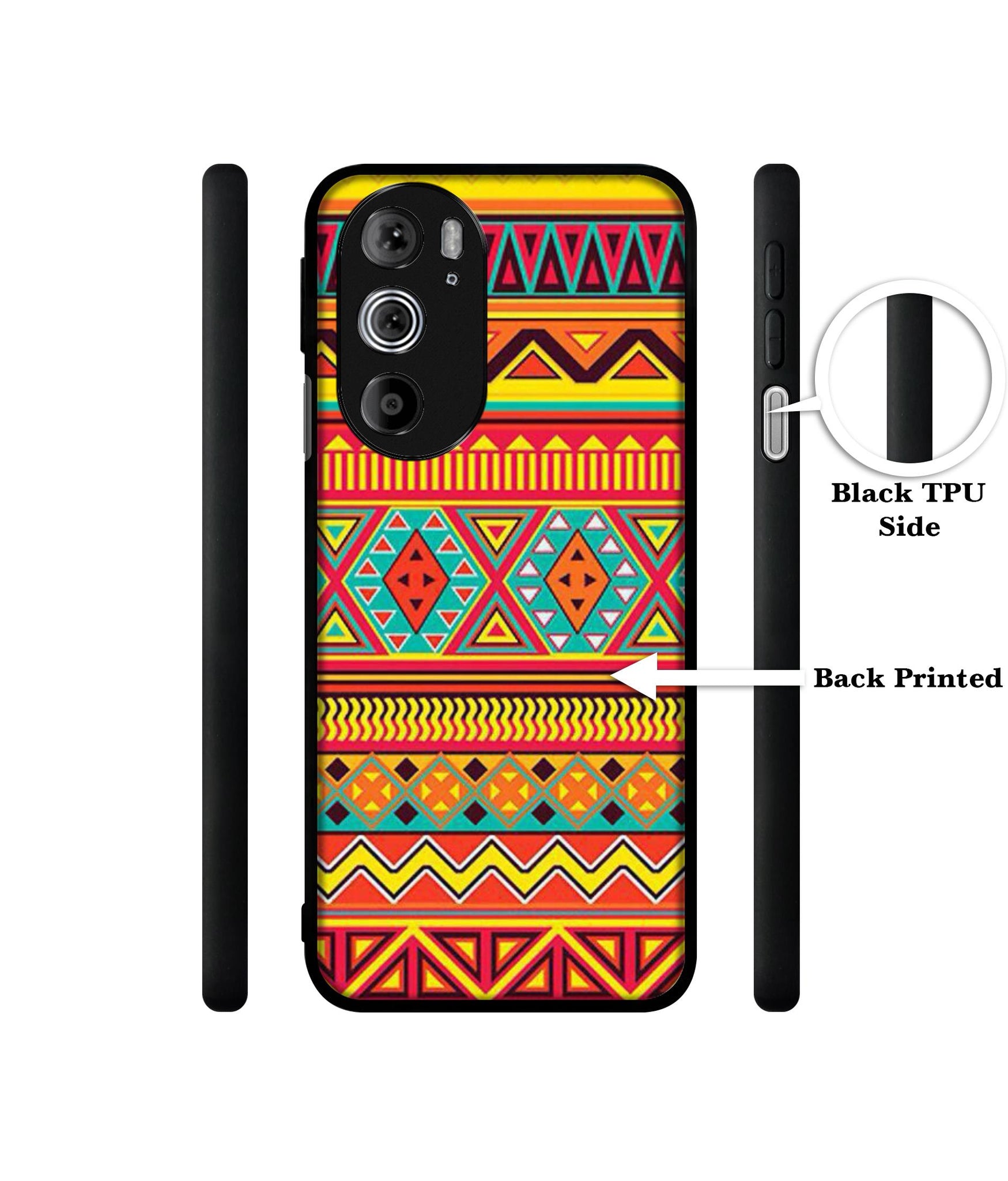Artistic Rangoli Designer 2D Printed Back Case Cover for Motorola edge 30 Pro 5G