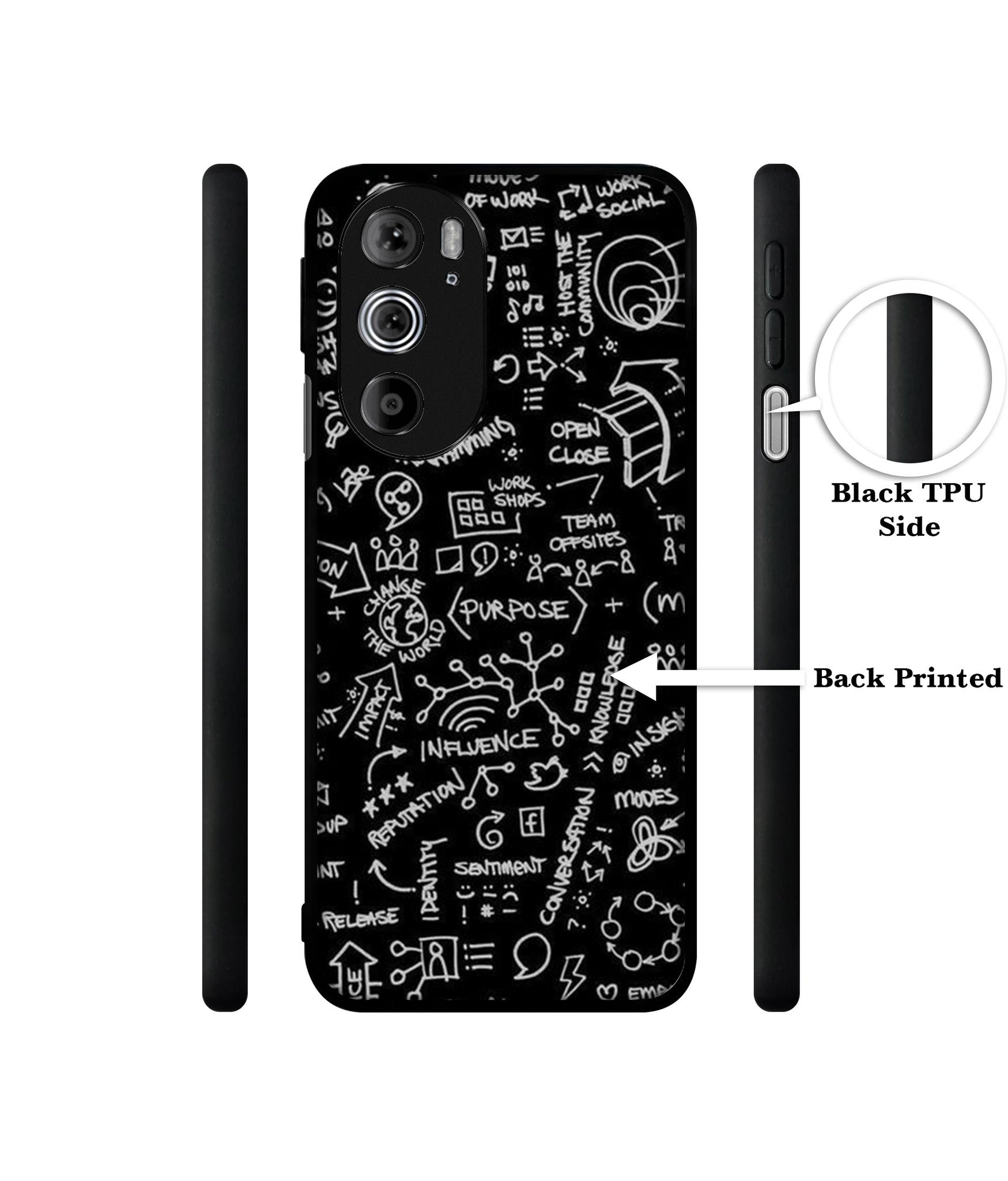 Formulas Designer 2D Printed Back Case Cover for Motorola edge 30 Pro 5G