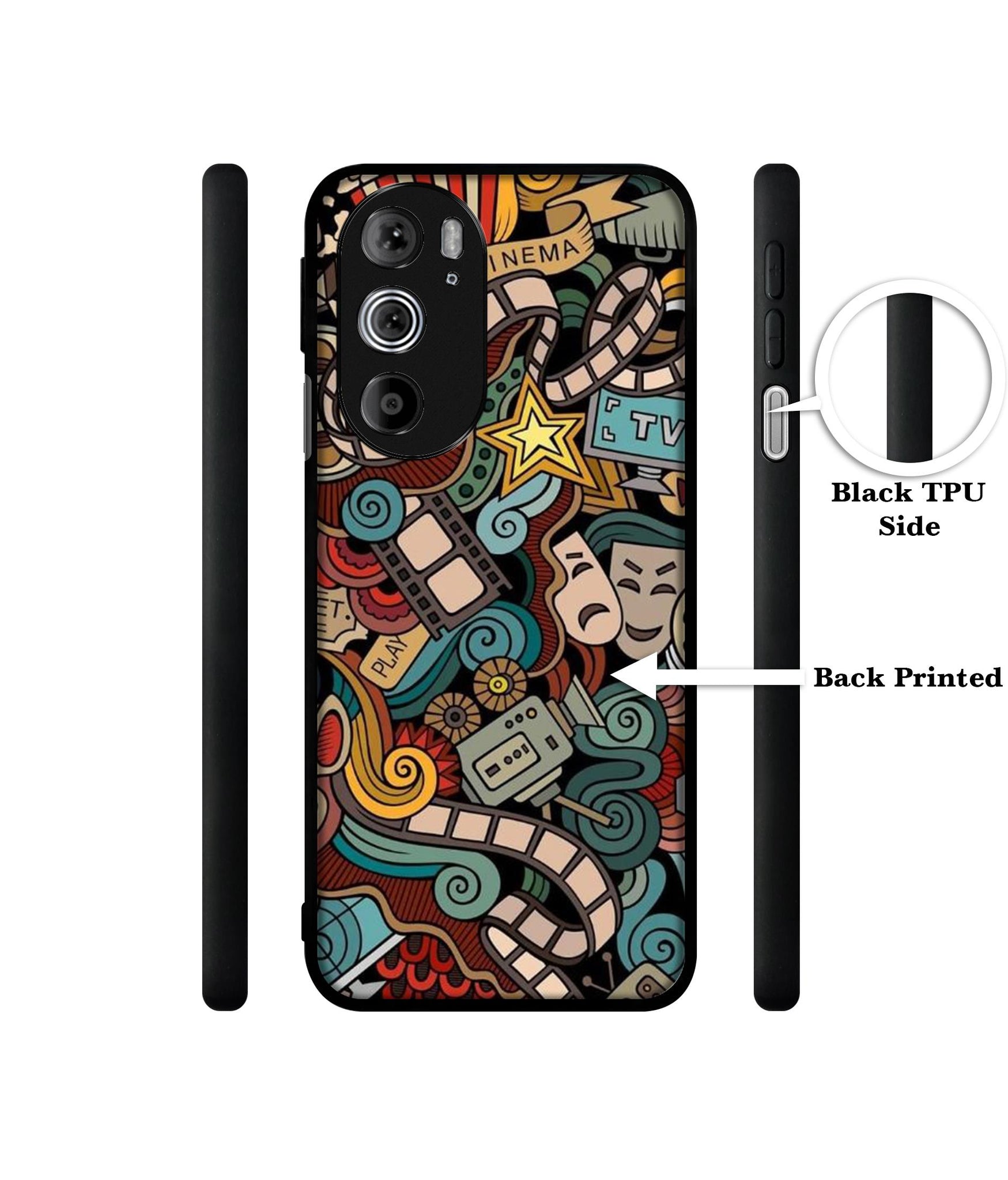 Movies Designer 2D Printed Back Case Cover for Motorola edge 30 Pro 5G