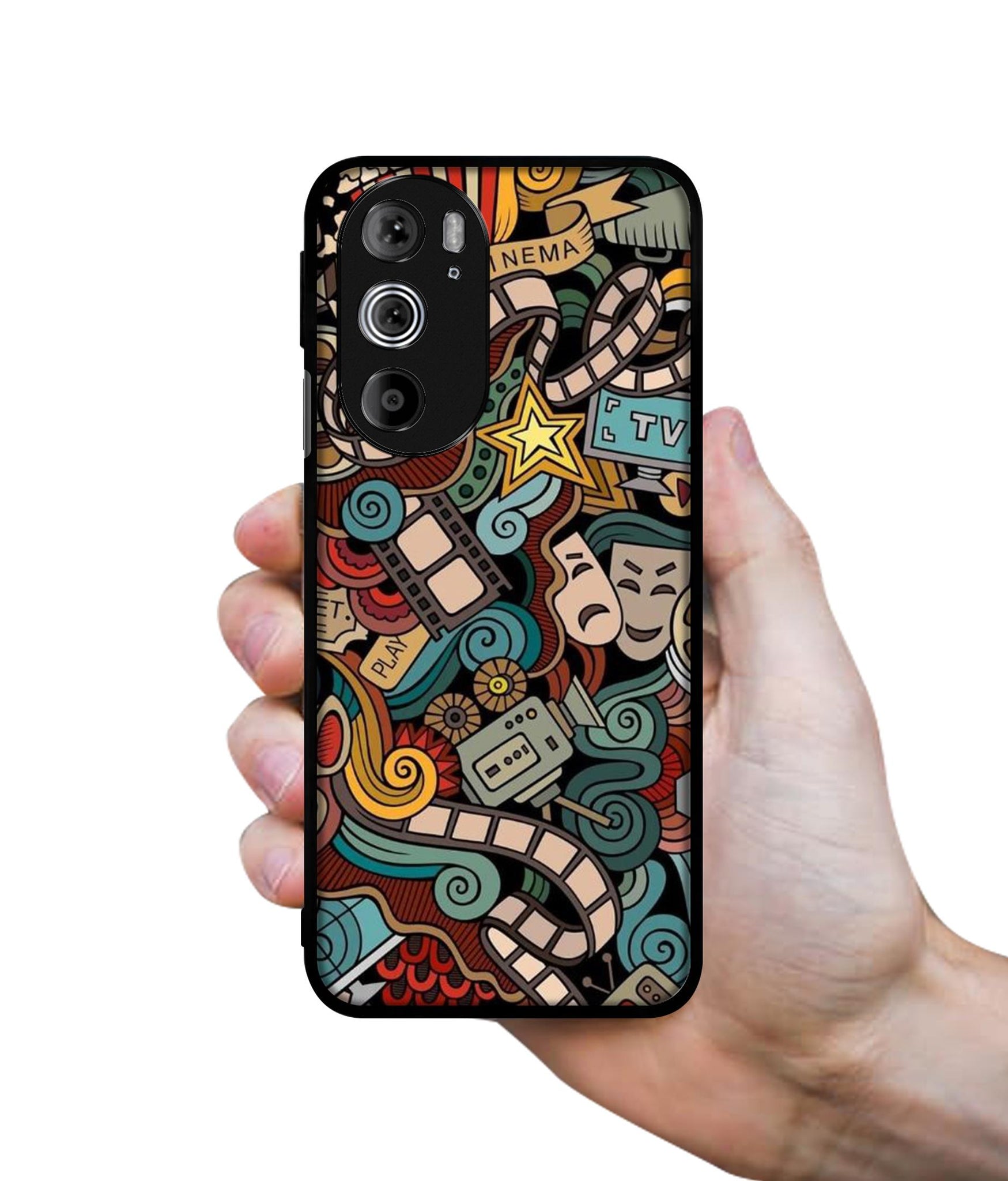 Movies Designer 2D Printed Back Case Cover for Motorola edge 30 Pro 5G