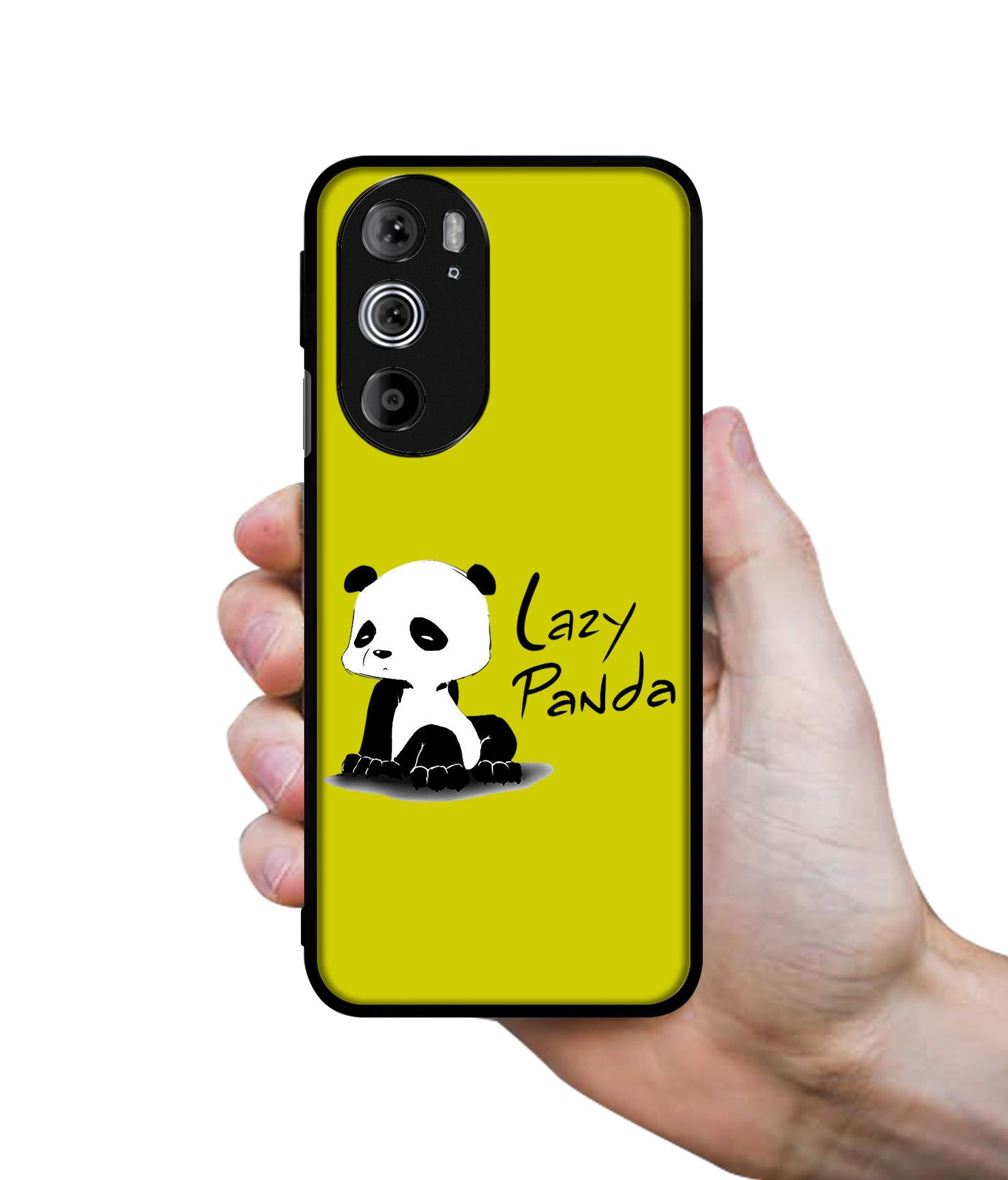 Lazy Panda Designer 2D Printed Back Case Cover for Motorola edge 30 Pro 5G