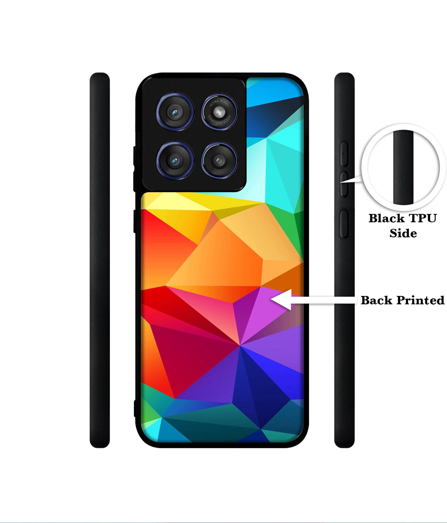 Colorful Pattern Designer 2D Printed Back Case Cover for Motorola Edge 60 Stylus 5G