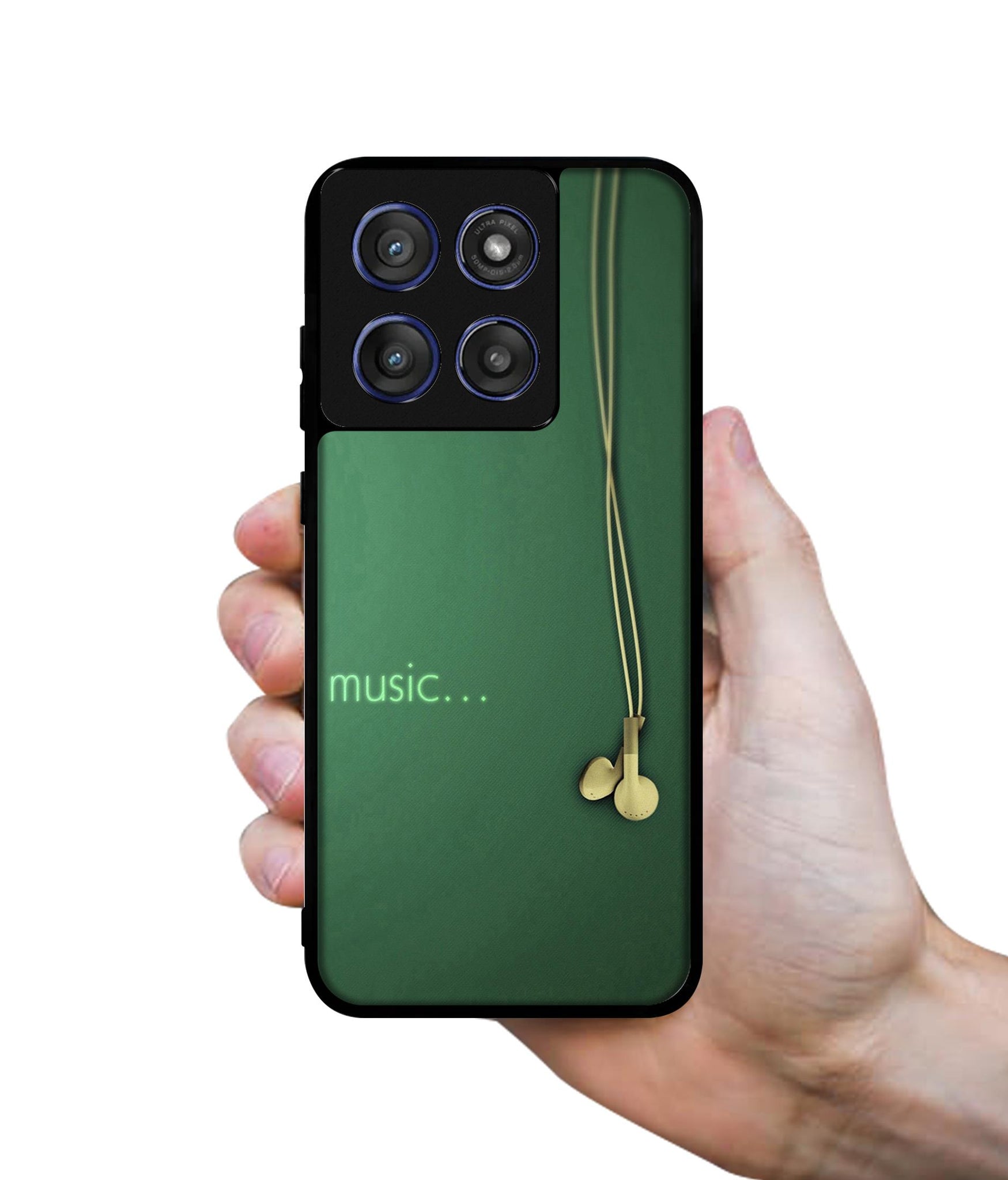 Headphone Music Designer 2D Printed Back Case Cover for Motorola Edge 60 Stylus 5G