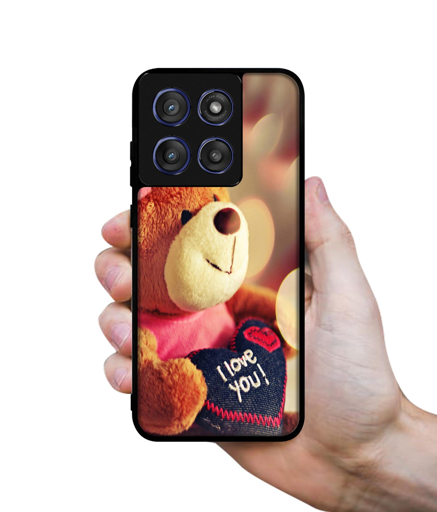 Teddy Bear Designer 2D Printed Back Case Cover for Motorola Edge 60 Stylus 5G