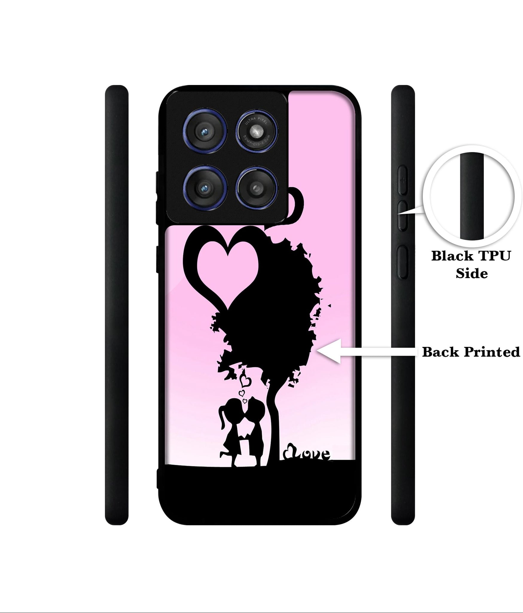 Sweet Love Designer 2D Printed Back Case Cover for Motorola Edge 60 Stylus 5G