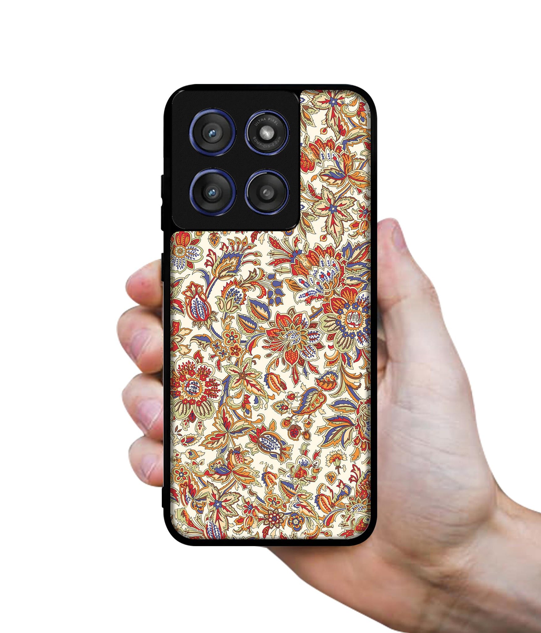 Floral Designer 2D Printed Back Case Cover for Motorola Edge 60 Stylus 5G