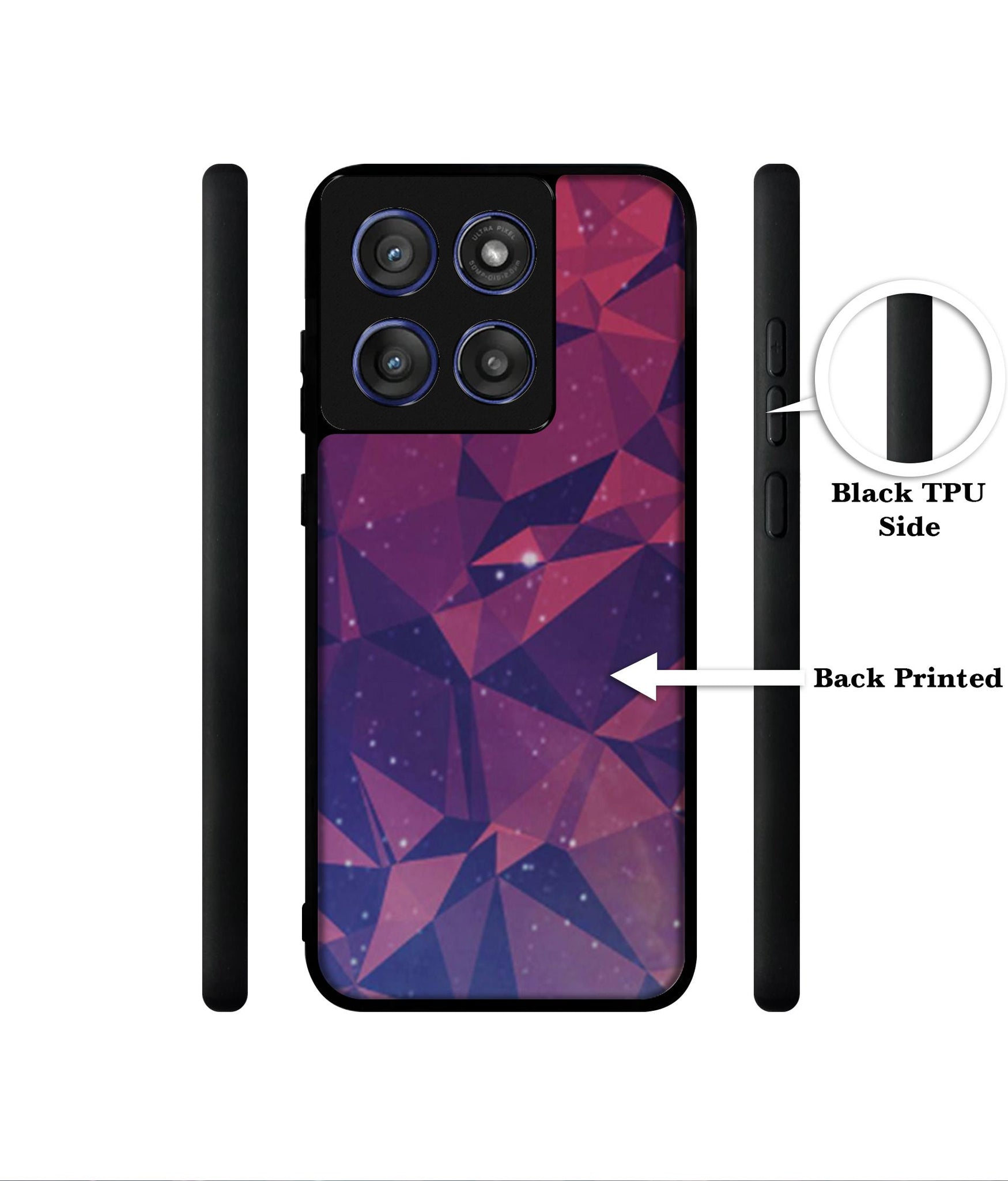 Bad Color Shape Designer 2D Printed Back Case Cover for Motorola Edge 60 Stylus 5G