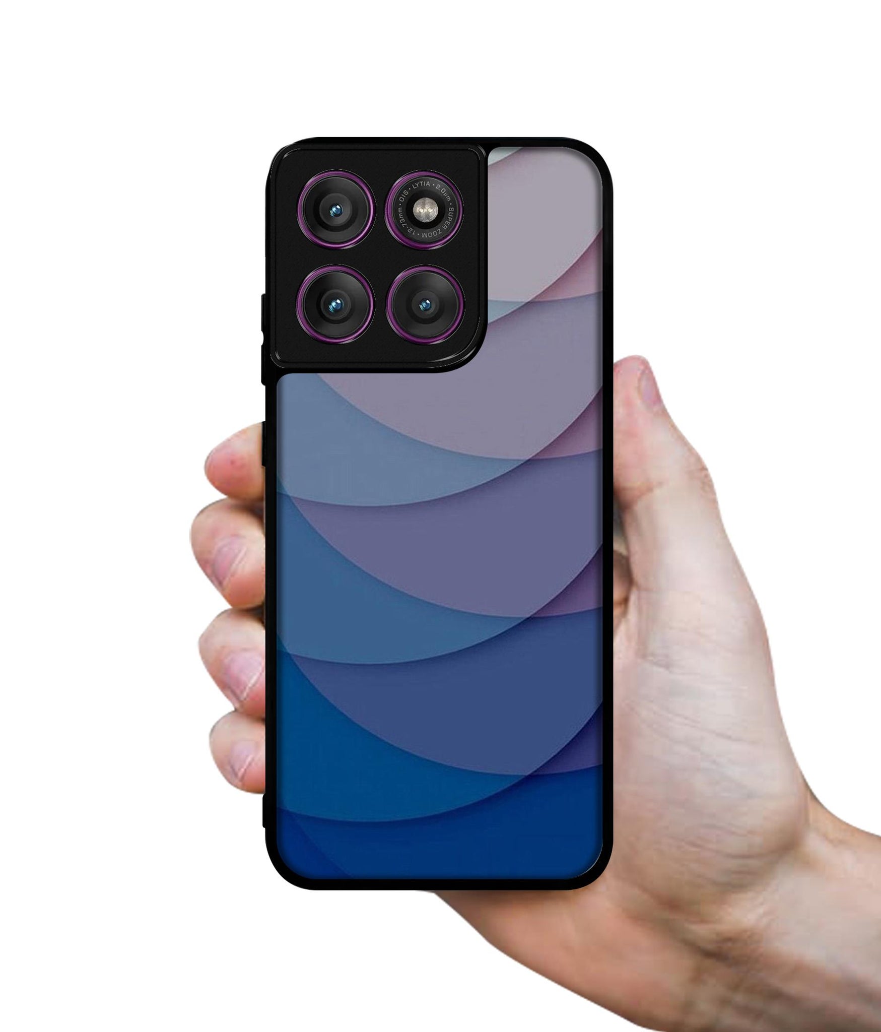 Waves Pattern Print Designer 2D Printed Back Case Cover for Motorola Moto Edge 60 Pro 5G