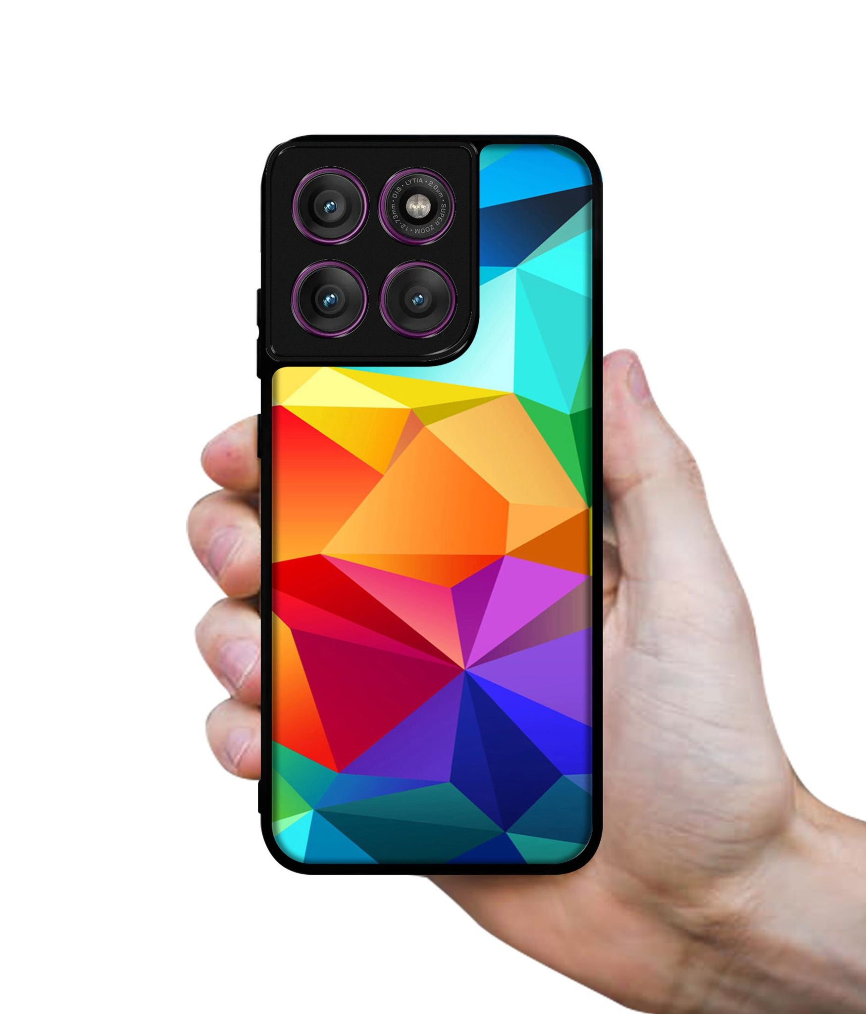 Colorful Pattern Designer 2D Printed Back Case Cover for Motorola Moto Edge 60 Pro 5G