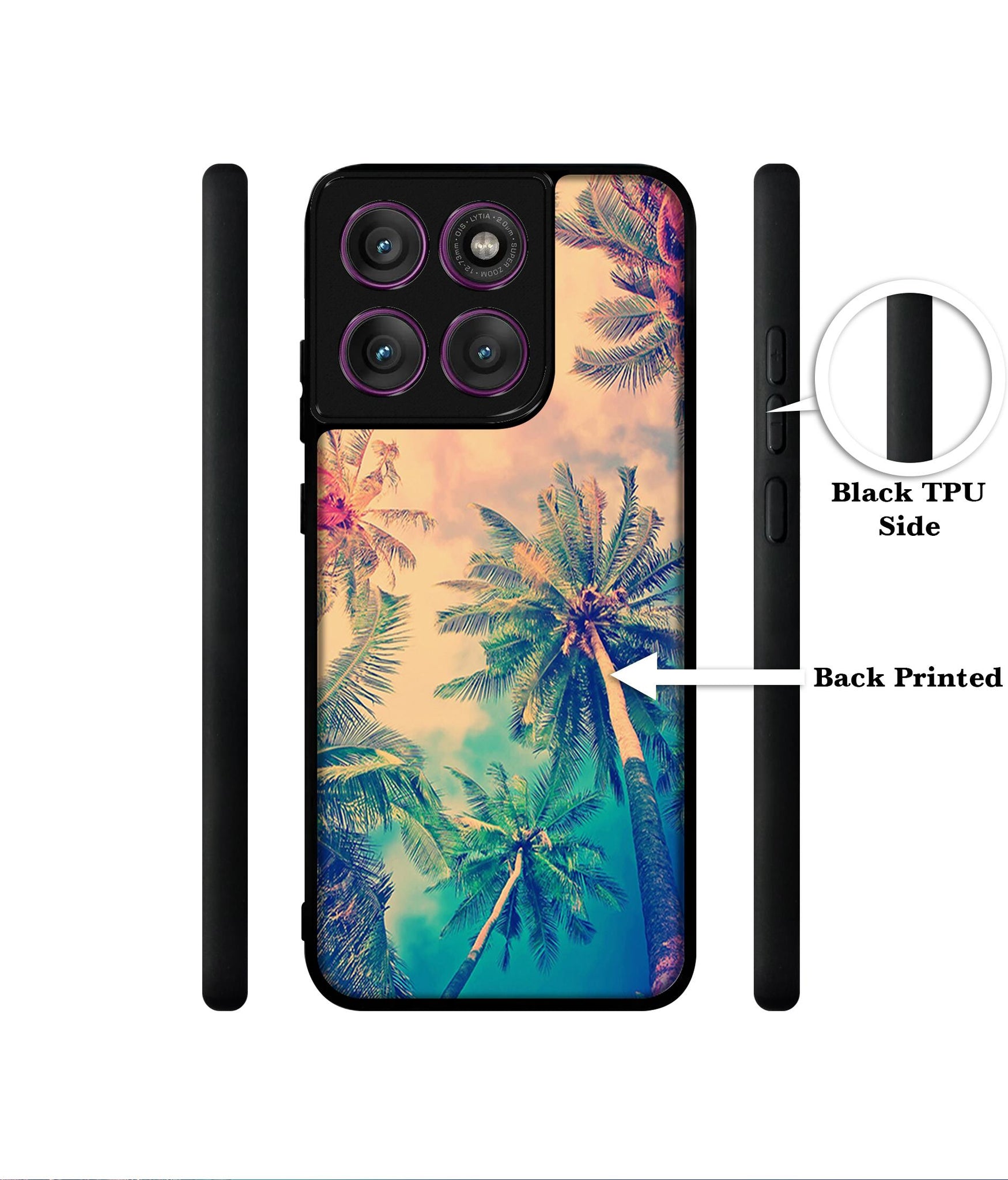 Trees Designer 2D Printed Back Case Cover for Motorola Moto Edge 60 Pro 5G