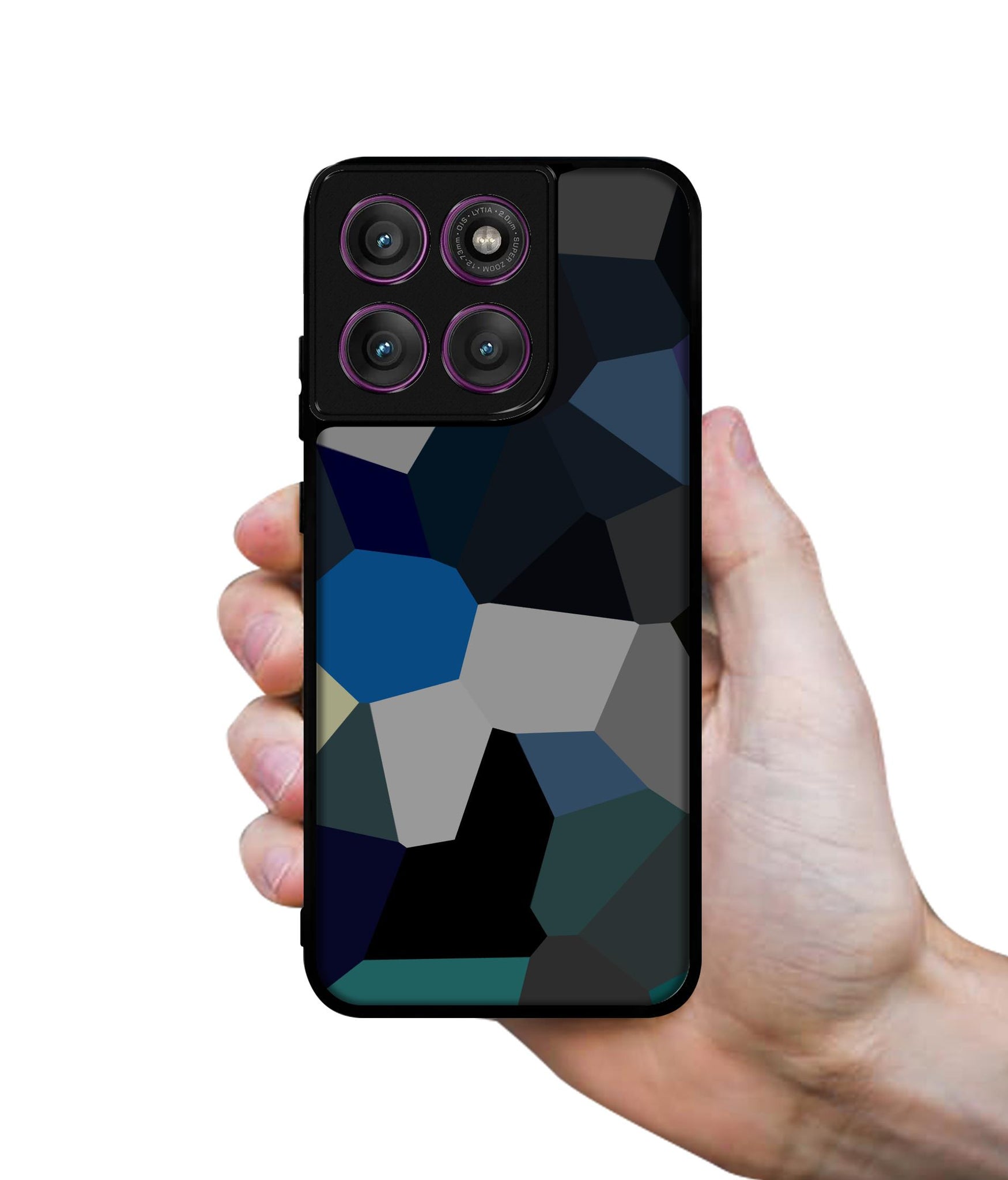 Mathematical Shape Designer 2D Printed Back Case Cover for Motorola Moto Edge 60 Pro 5G