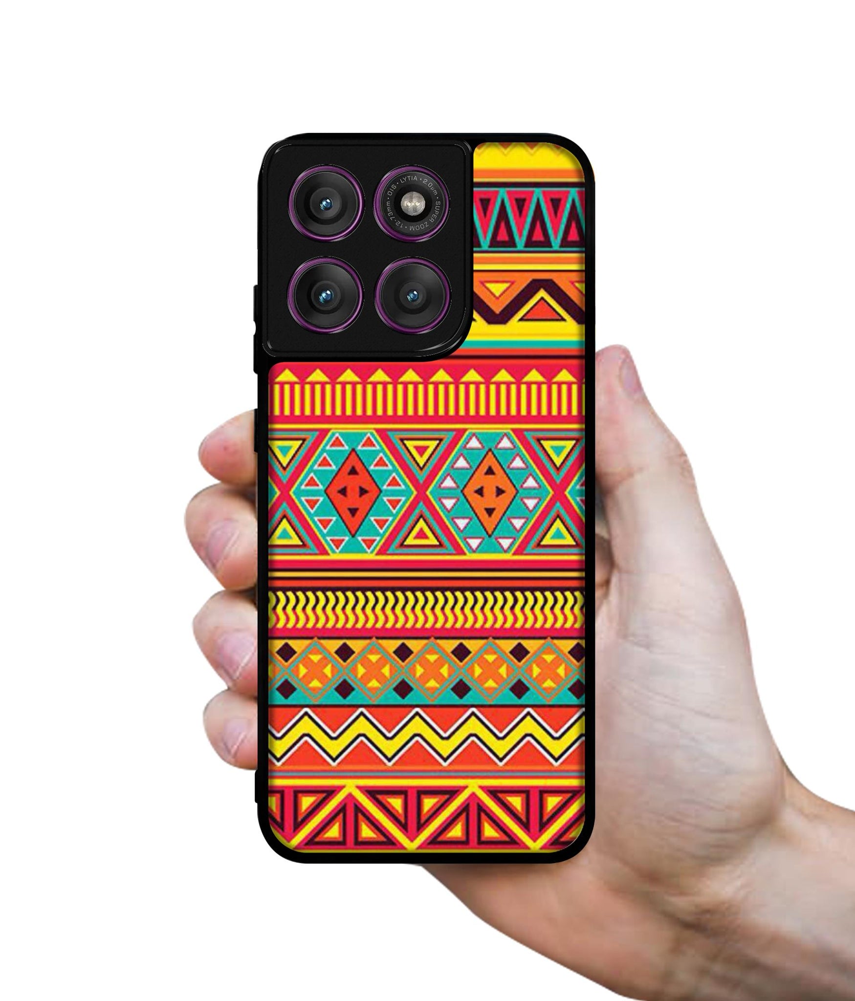 Artistic Rangoli Designer 2D Printed Back Case Cover for Motorola Moto Edge 60 Pro 5G