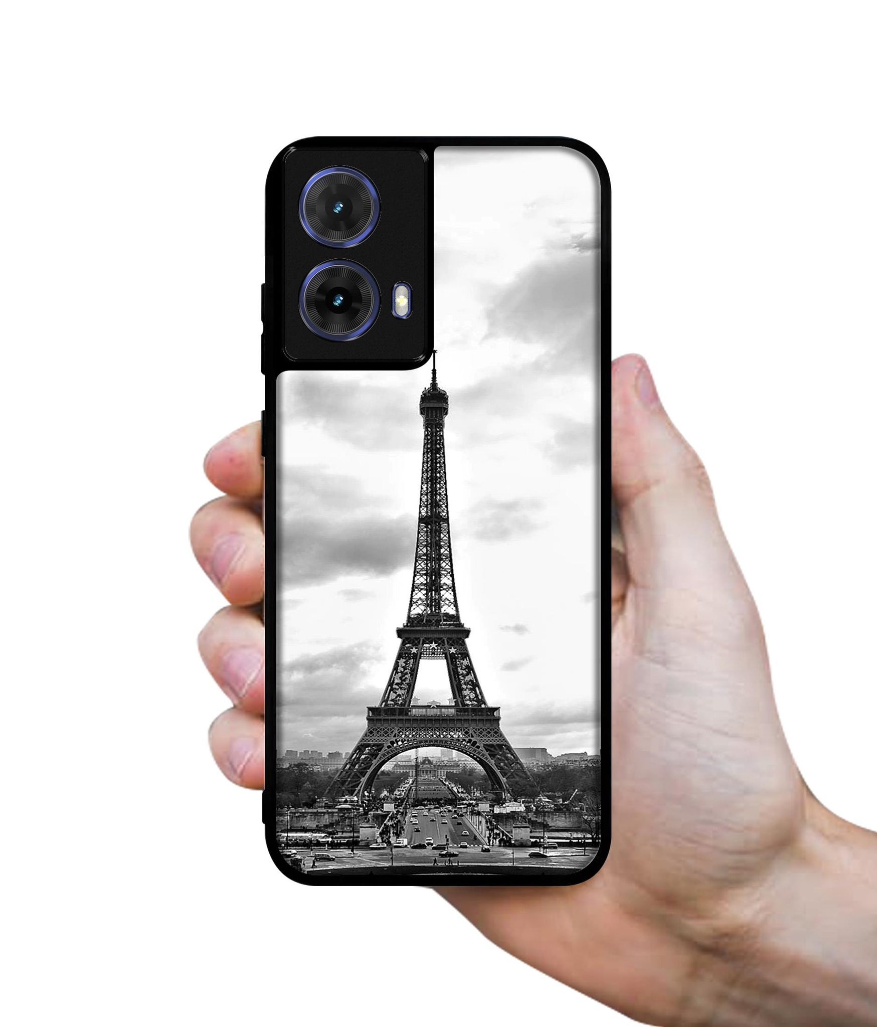 Eiffel Tower Designer 2D Printed Back Case Cover for Motorola Moto G85 5G