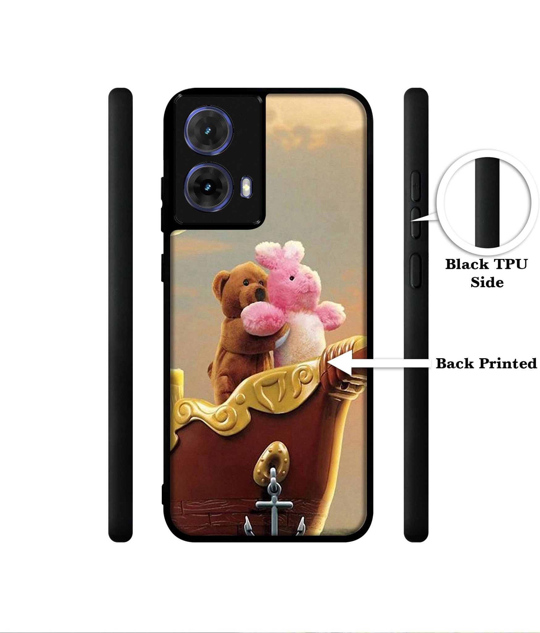 Funny Titanic Designer 2D Printed Back Case Cover for Motorola Moto G85 5G