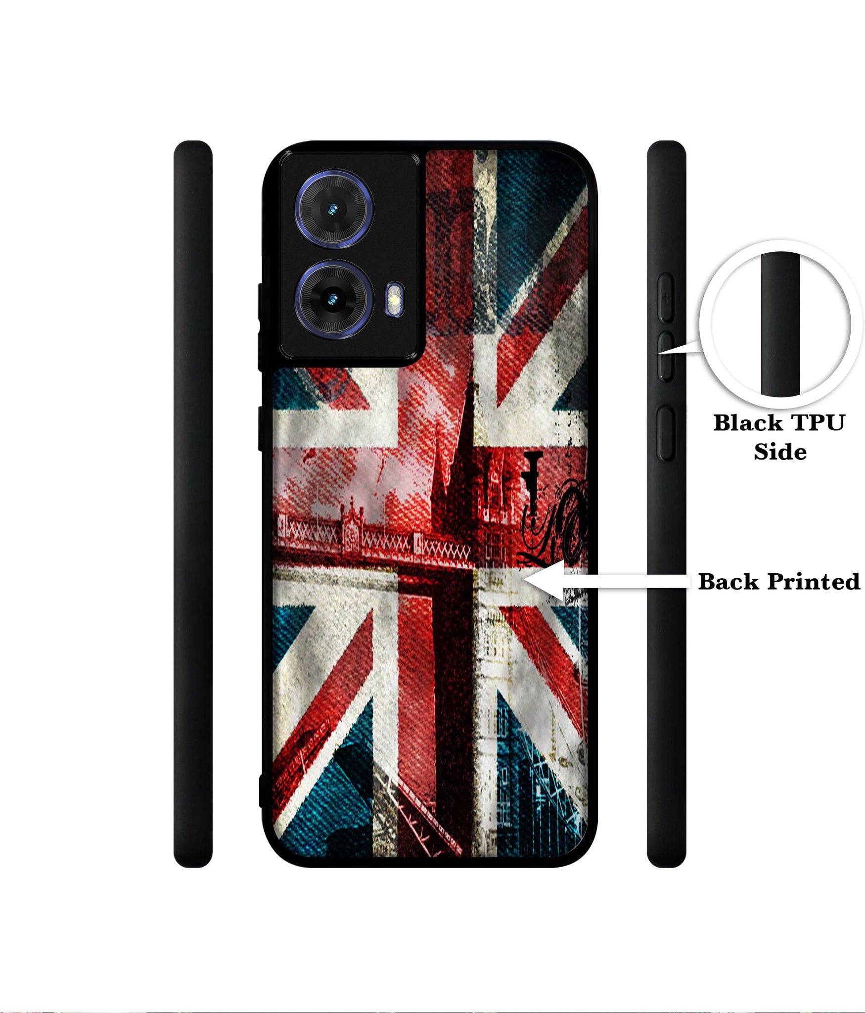 Music Men Designer 2D Printed Back Case Cover for Motorola Moto G85 5G