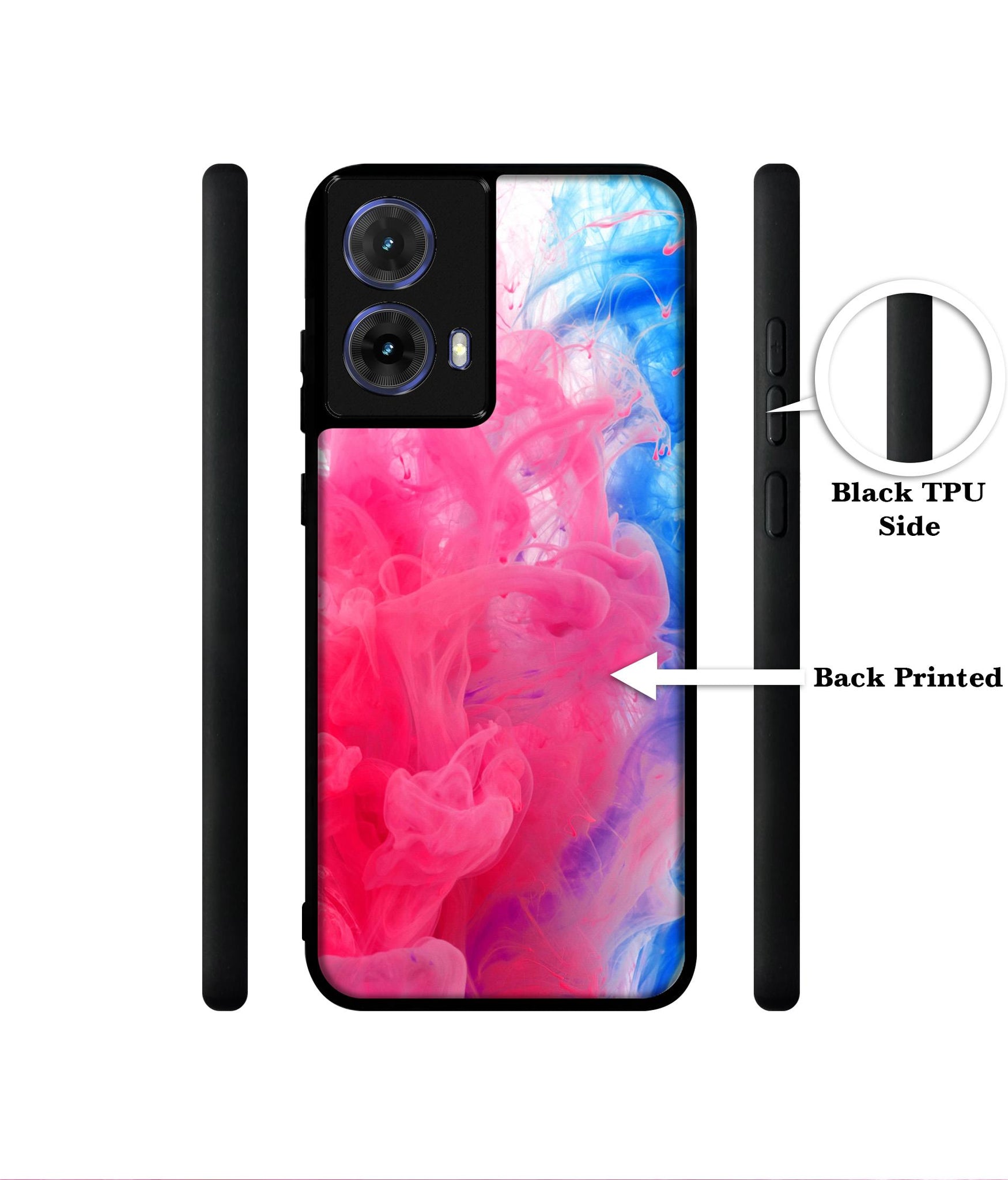 Fractal Paint Designer 2D Printed Back Case Cover for Motorola Moto G85 5G