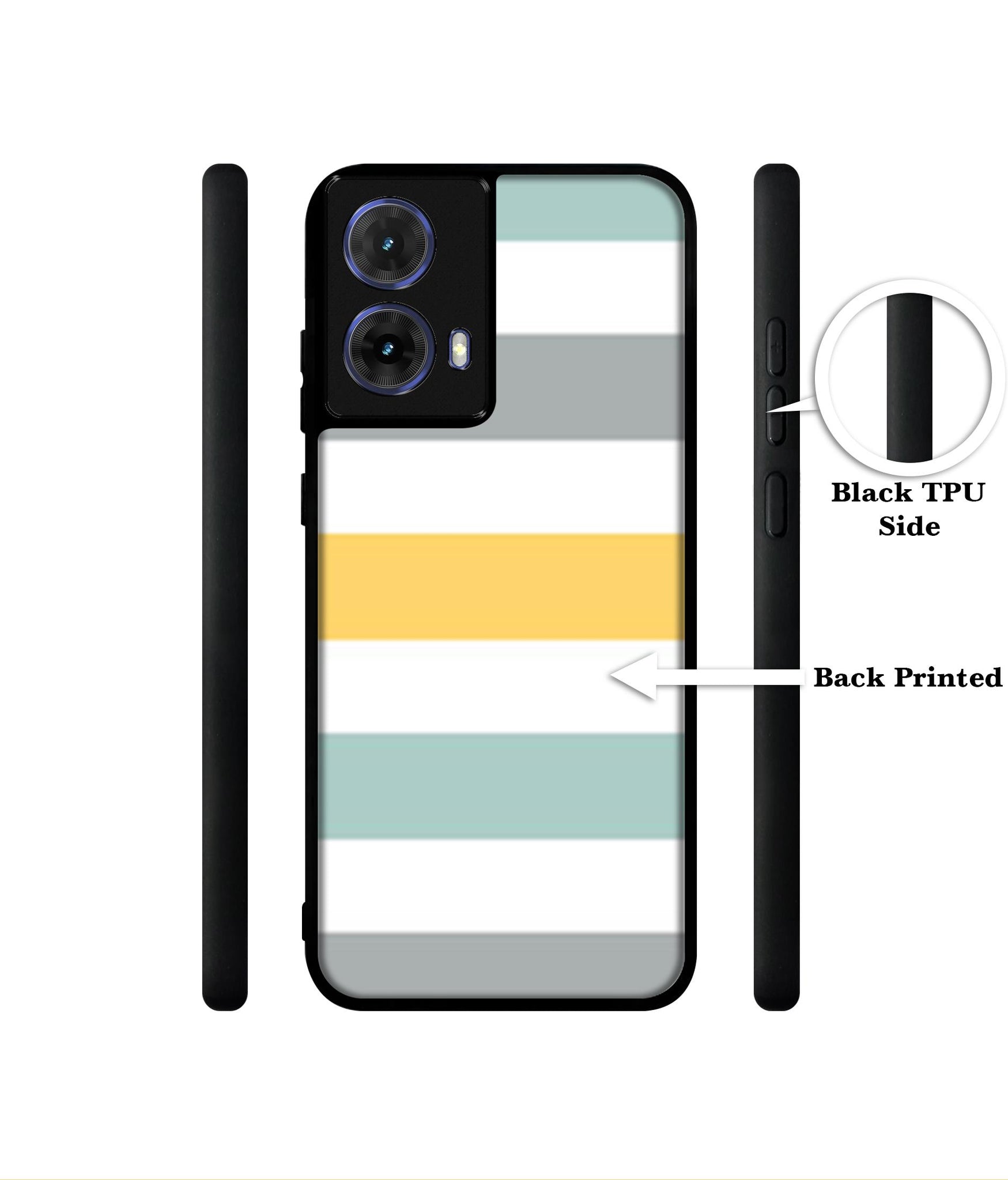 Line Texture Designer 2D Printed Back Case Cover for Motorola Moto G85 5G