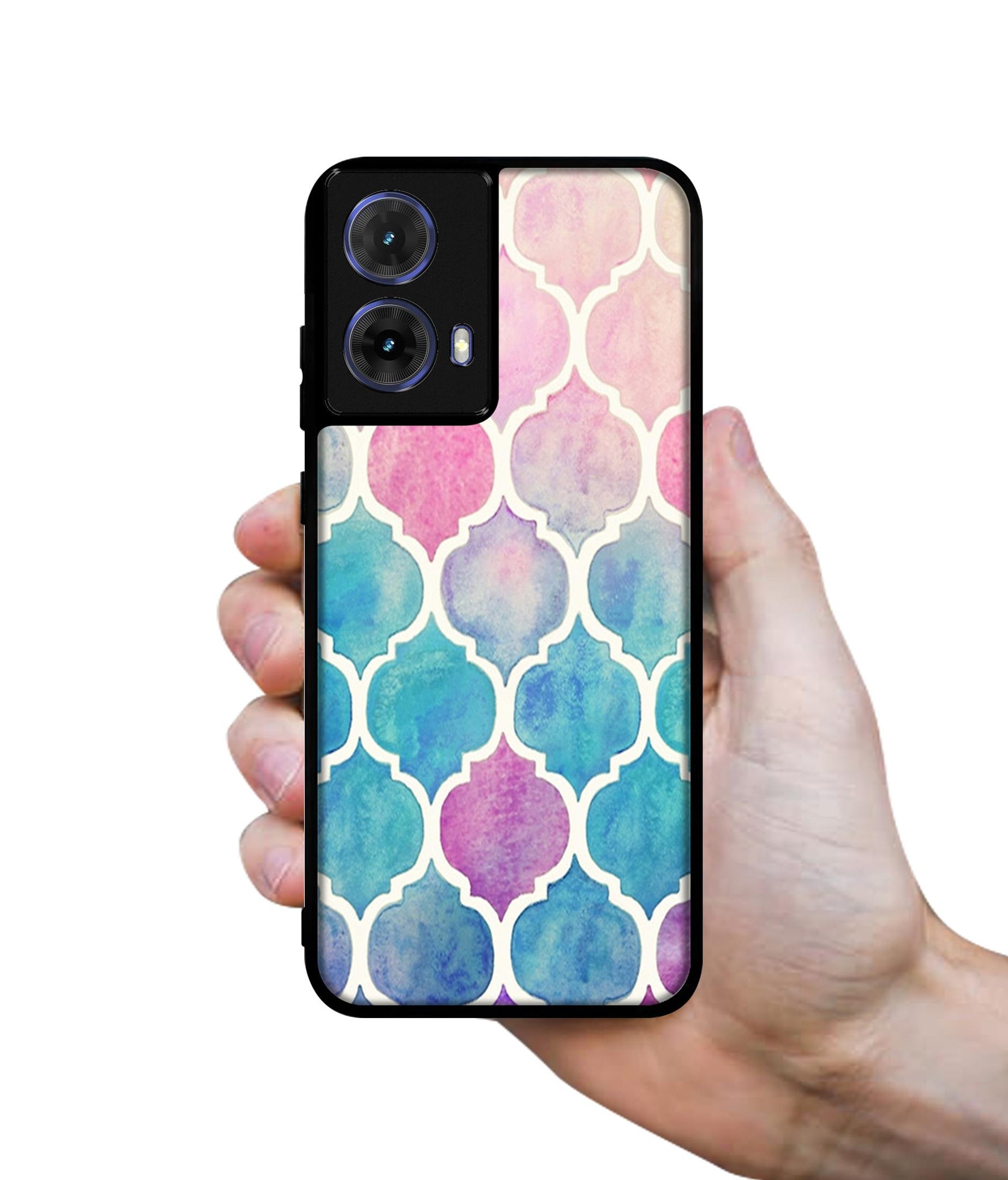 Patterns Art Designer 2D Printed Back Case Cover for Motorola Moto G85 5G