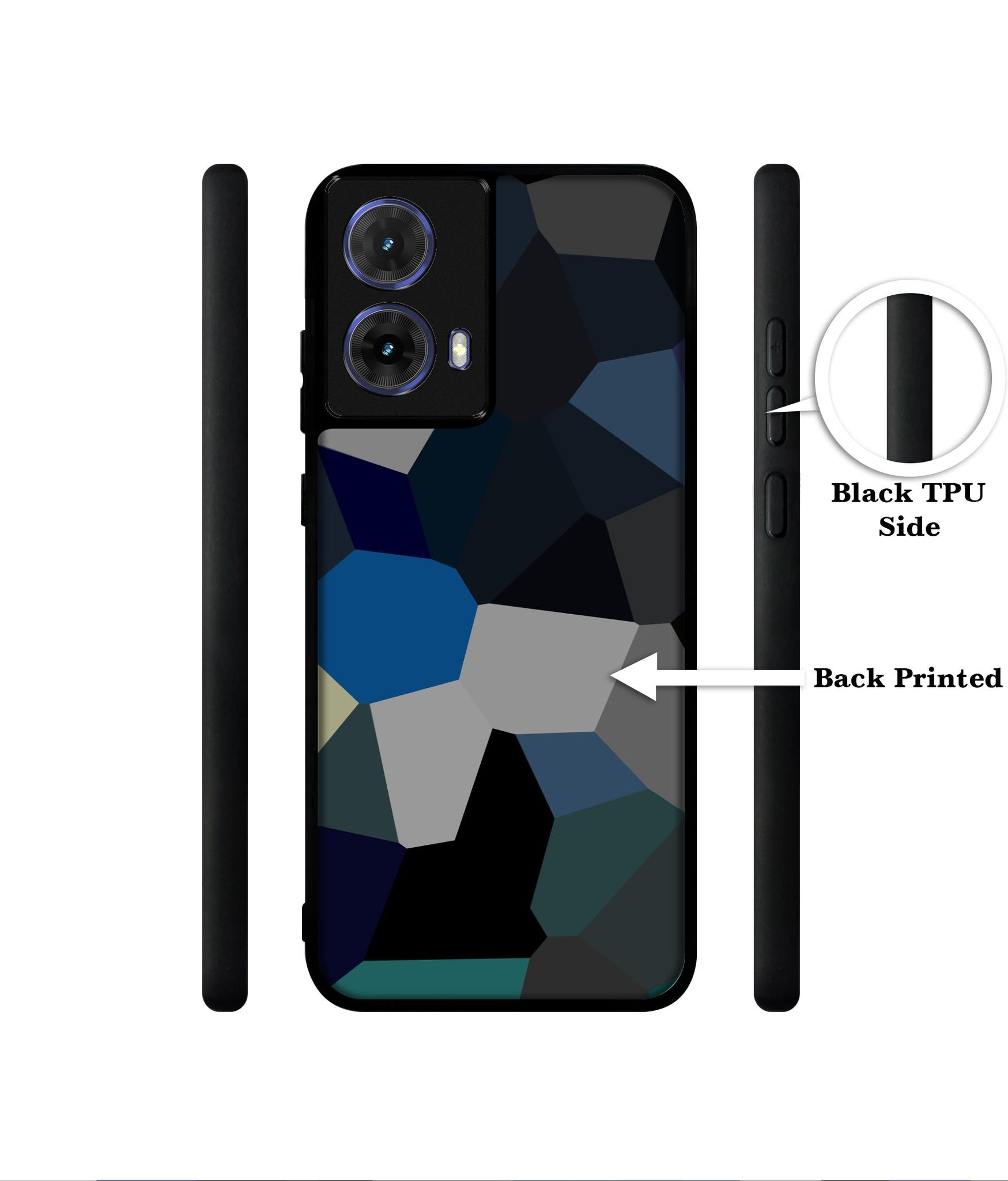 Mathematical Shape Designer 2D Printed Back Case Cover for Motorola Moto G85 5G