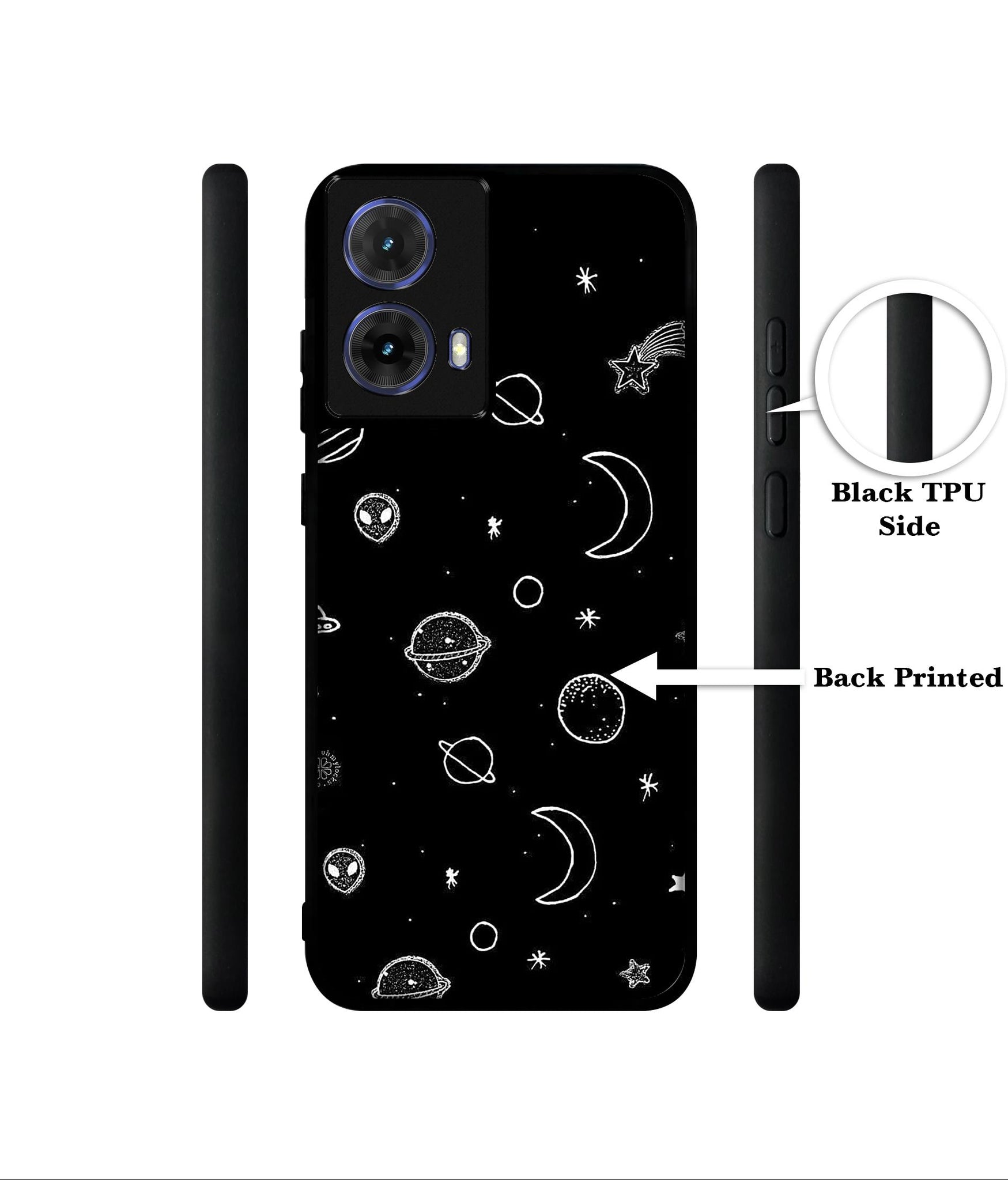 Space Stars Universe Designer 2D Printed Back Case Cover for Motorola Moto G85 5G