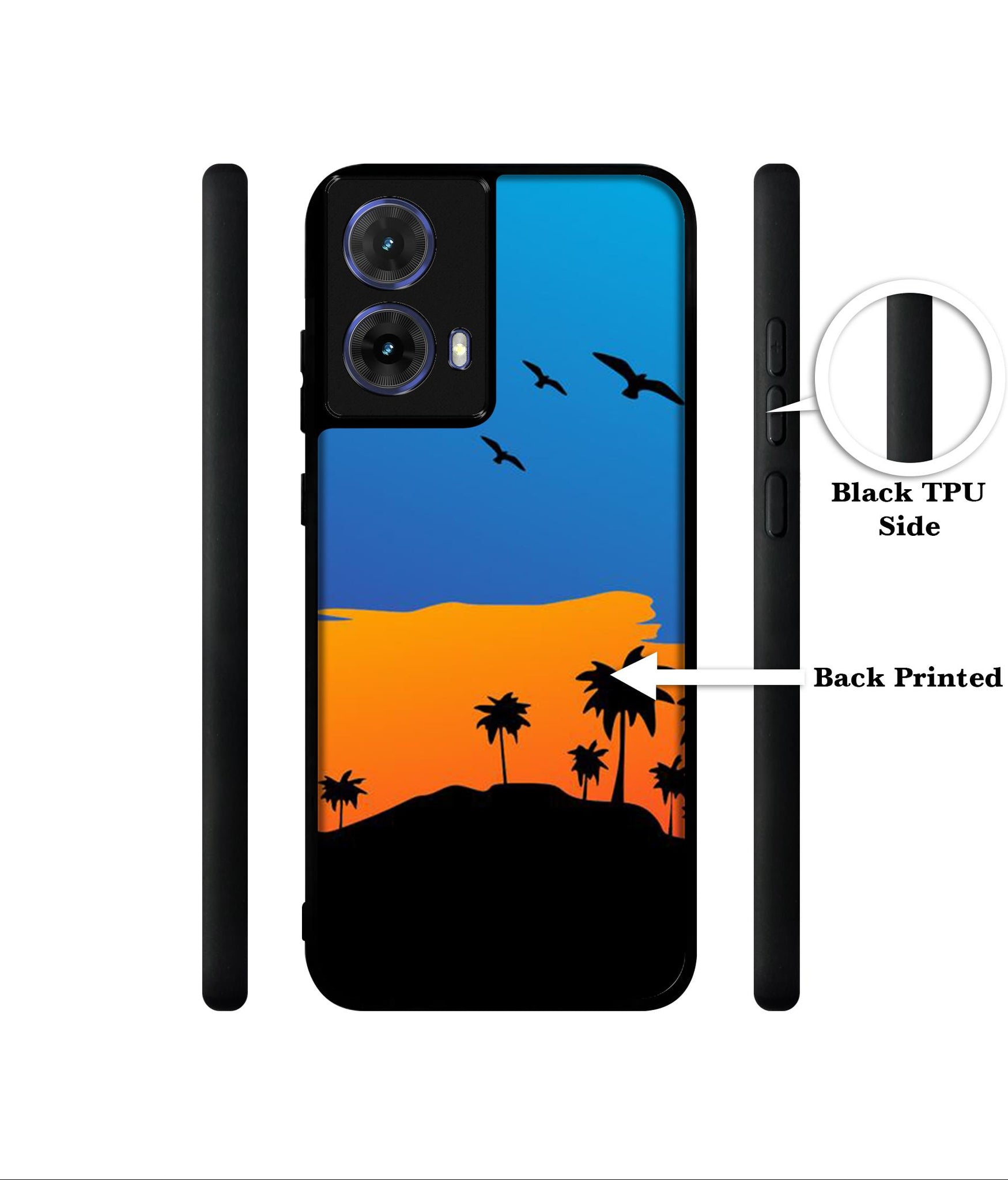 Nature Designer 2D Printed Back Case Cover for Motorola Moto G85 5G