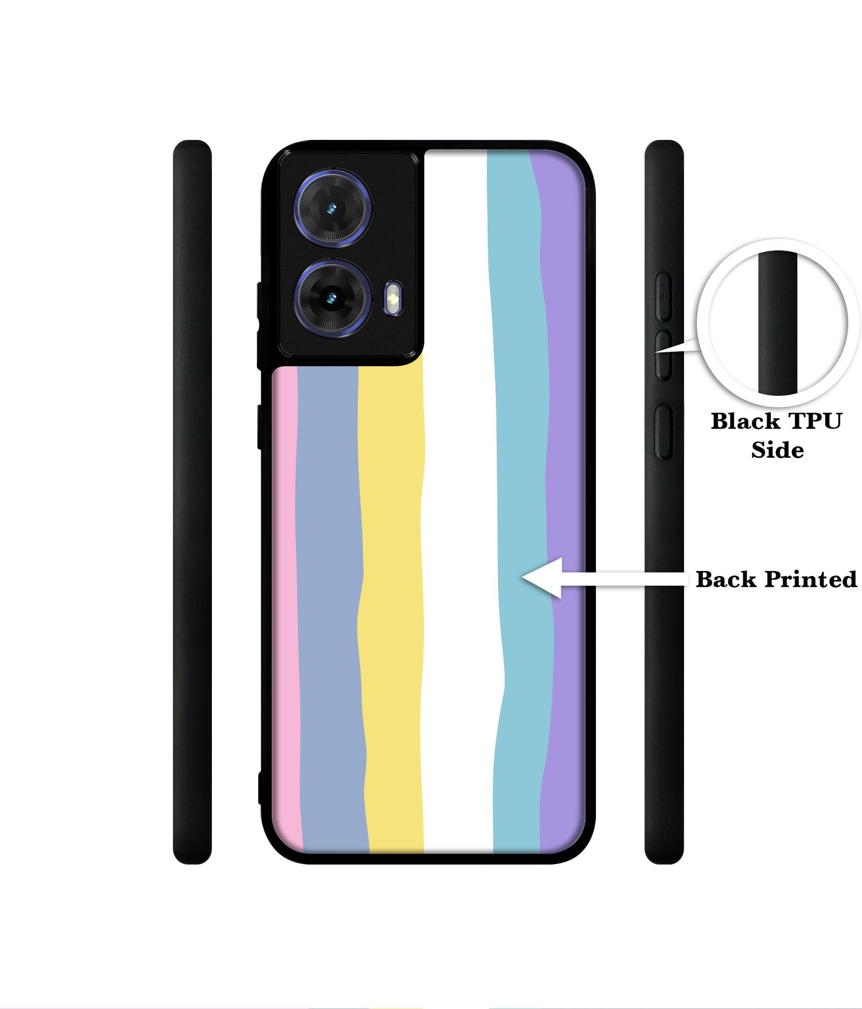 Beautiful Colors Designer 2D Printed Back Case Cover for Motorola Moto G85 5G