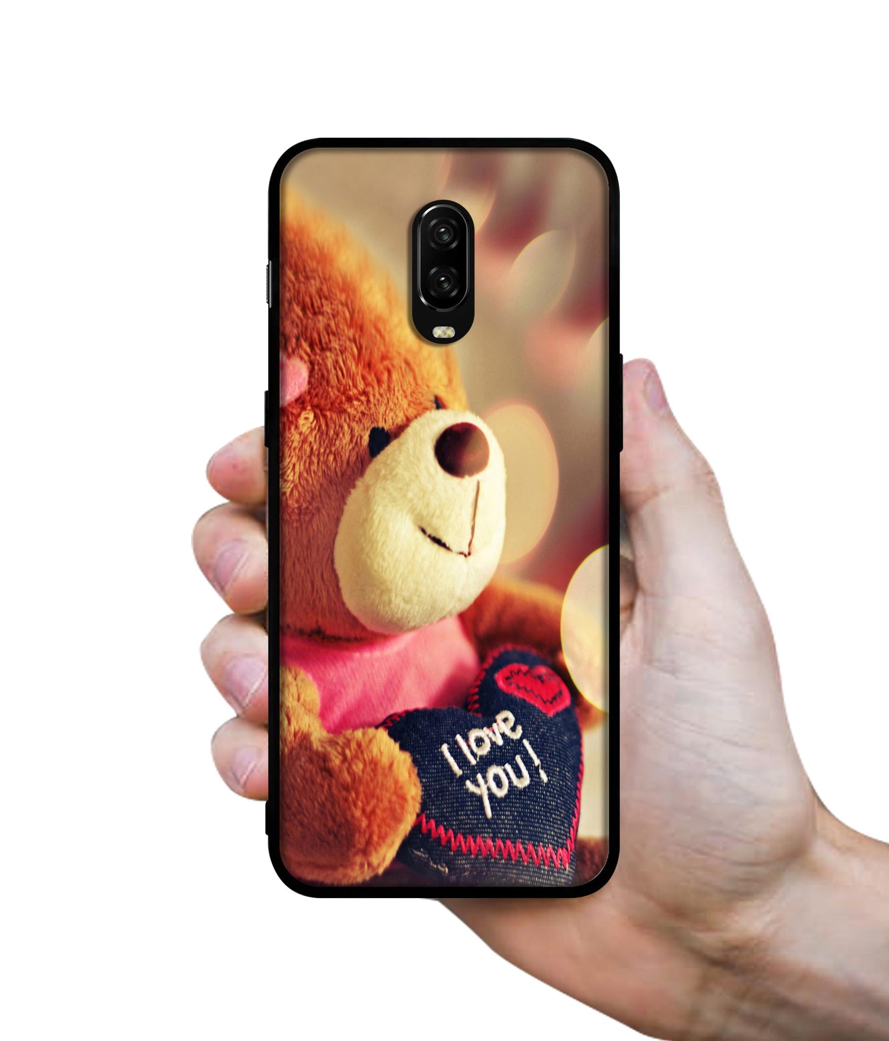 Teddy Bear Designer 2D Printed Back Case Cover for OnePlus 7 4G / 6T 4G