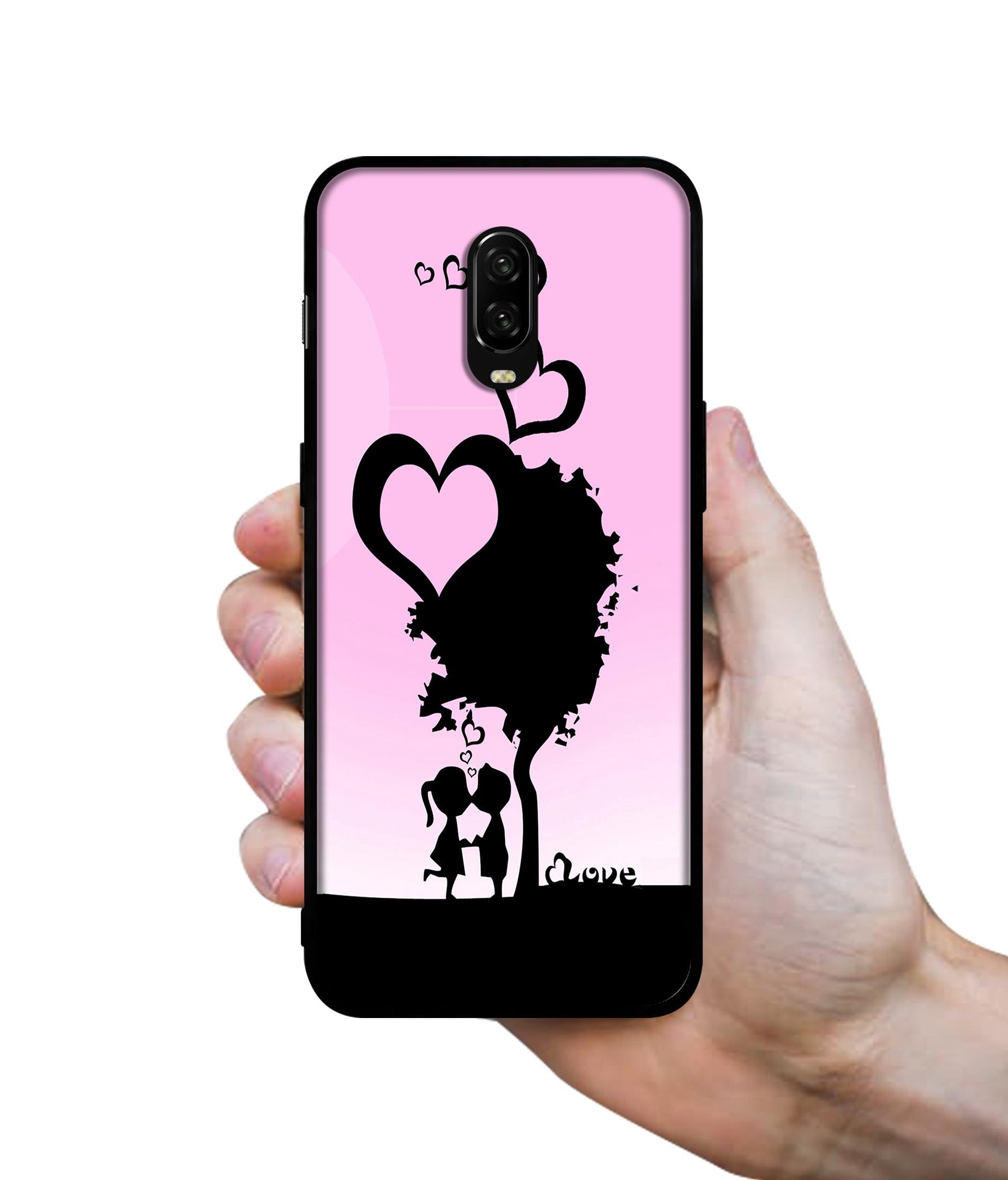 Sweet Love Designer 2D Printed Back Case Cover for OnePlus 7 4G / 6T 4G