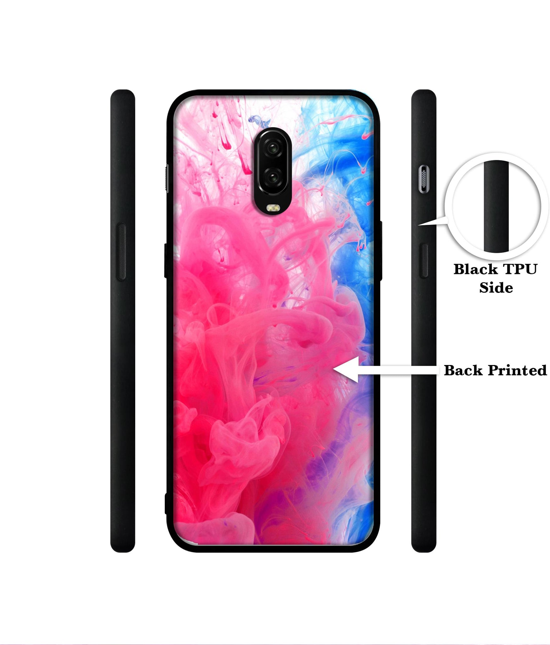 Fractal Paint Designer 2D Printed Back Case Cover for OnePlus 7 4G / 6T 4G