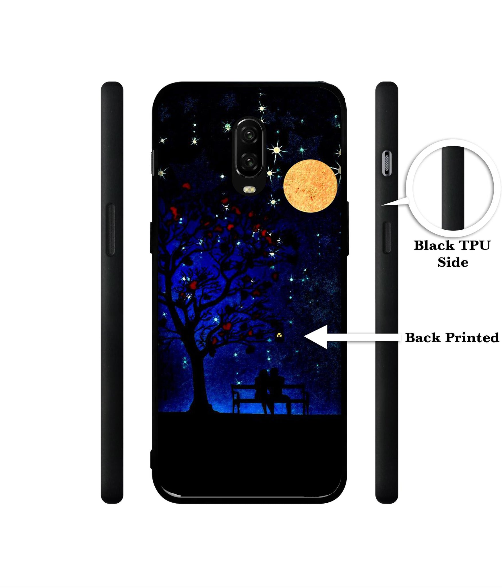 Blue Sky Designer 2D Printed Back Case Cover for OnePlus 7 4G / 6T 4G